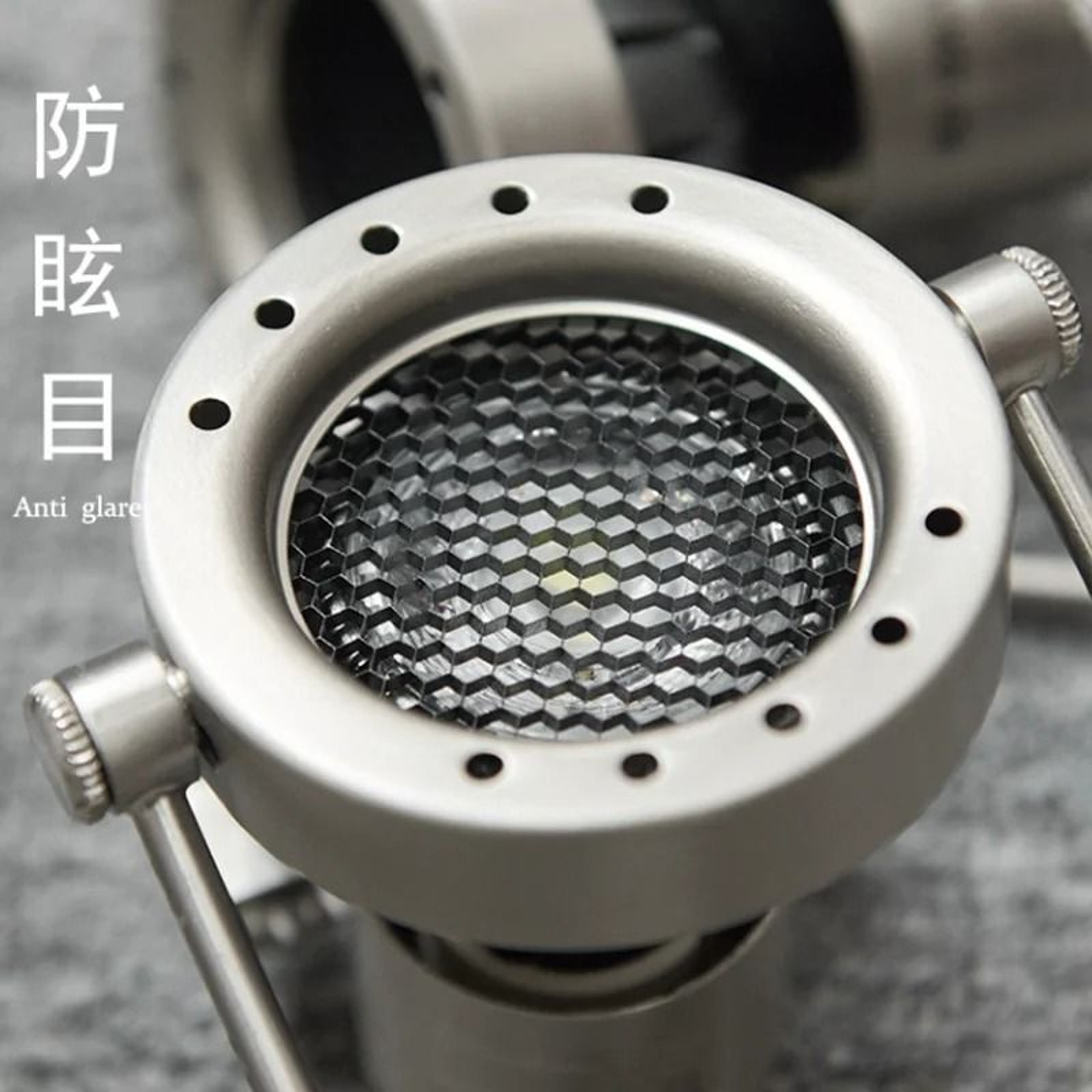 Industrial GU10 AntiGlare Adjustable LED Track Ceiling Spotlight 5