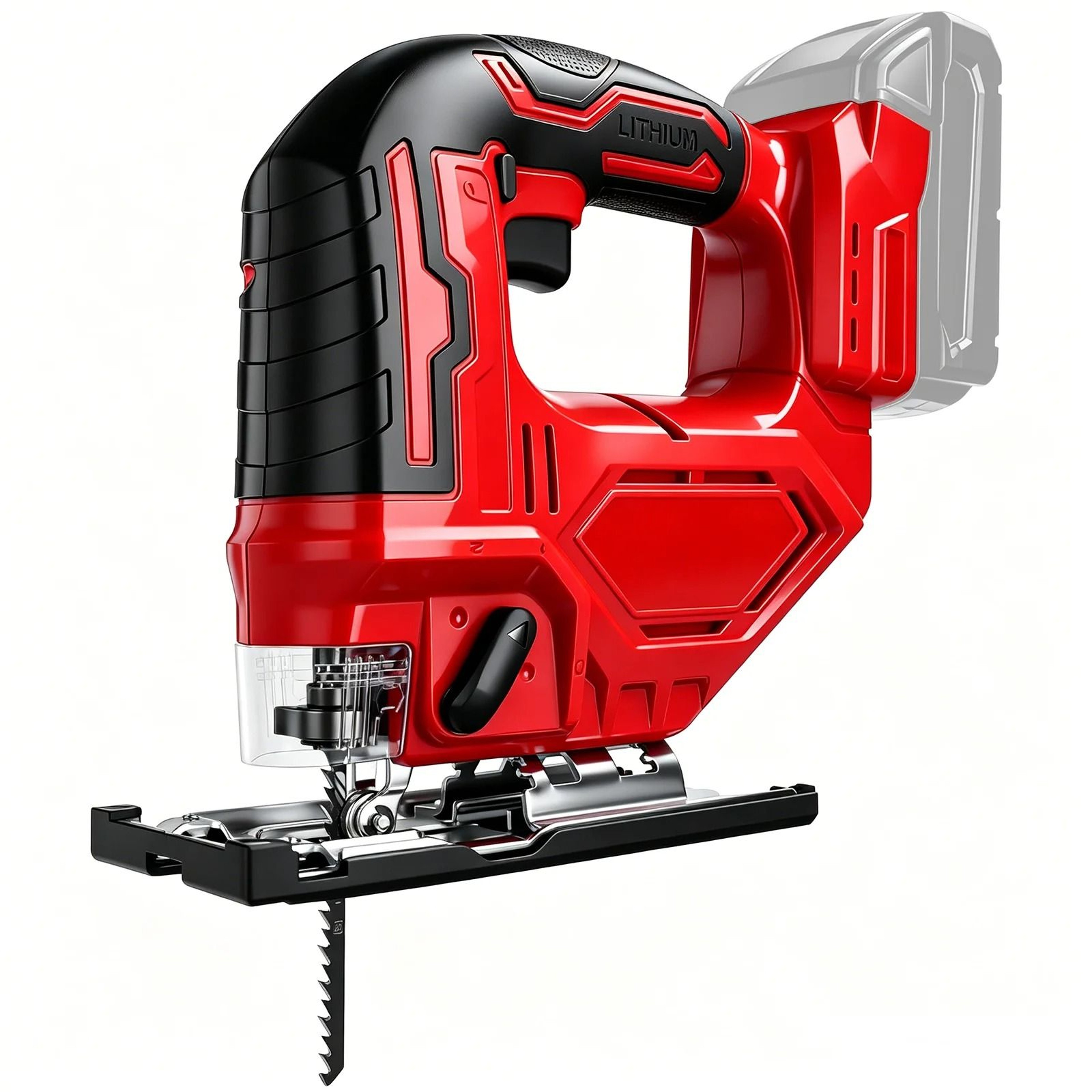 2700RPM Cordless Electric Jigsaw With Variable Speed For Milwaukee 18V Batteries 6