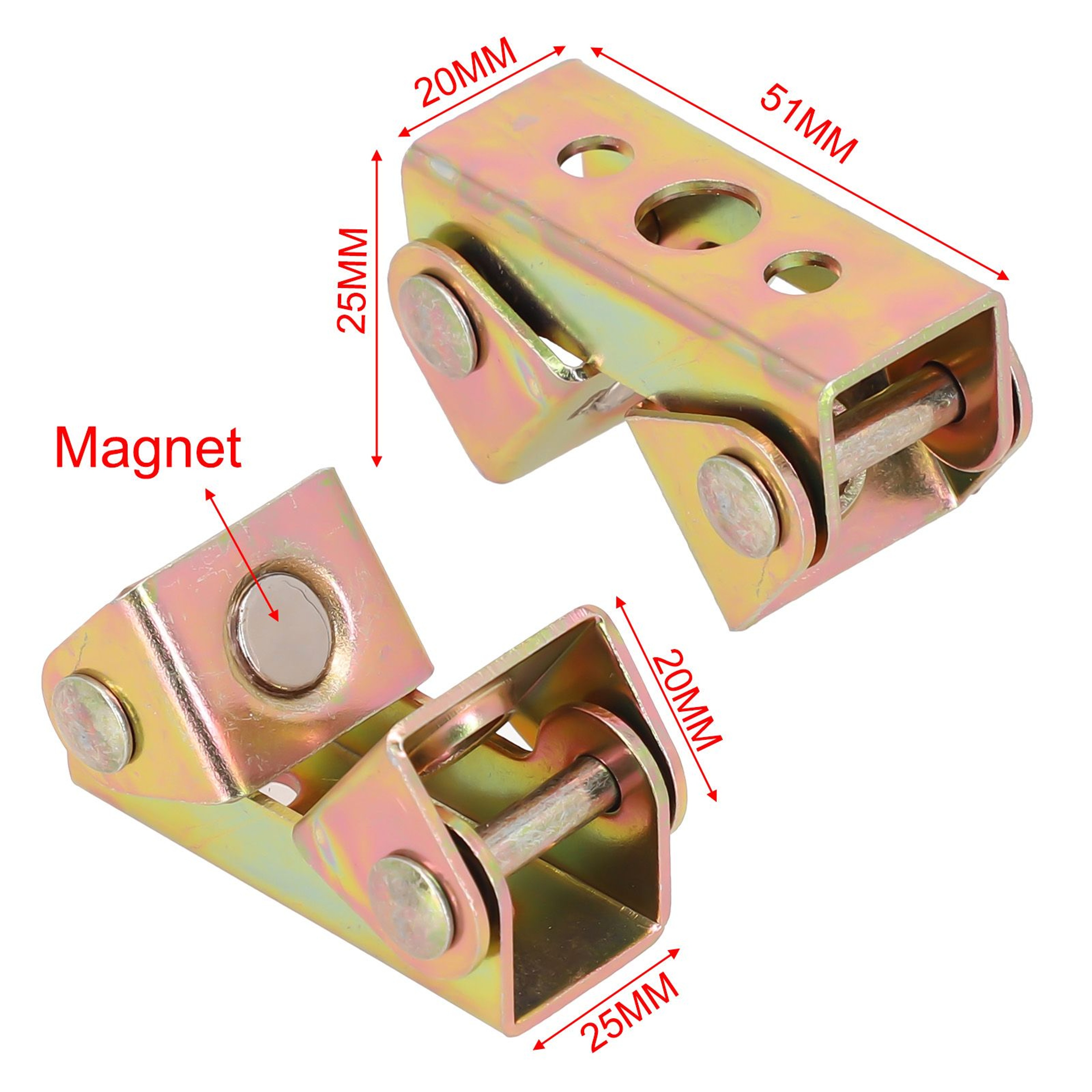 51mm Adjustable Magnetic VShaped Welding Clamp Holder For Metalworking 3