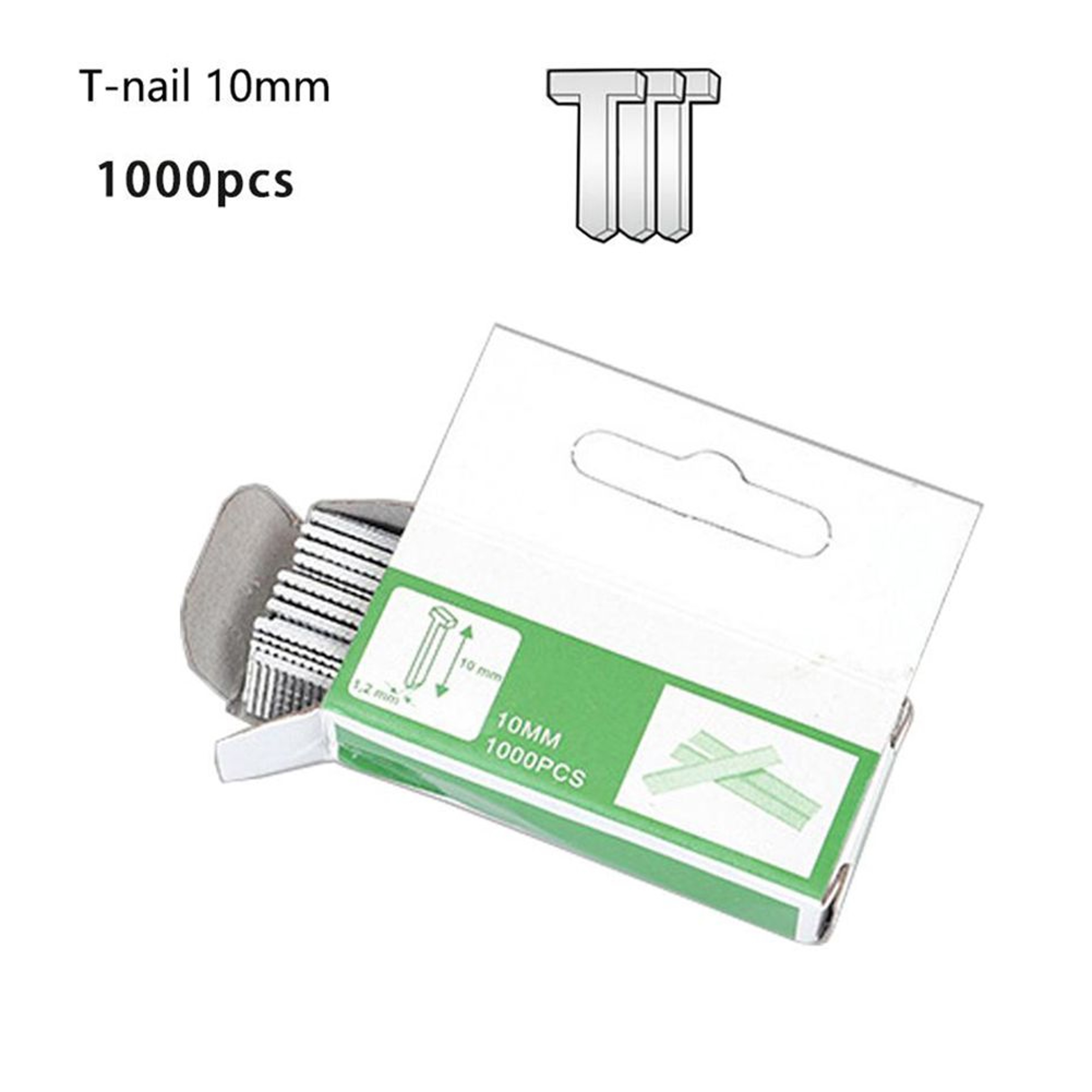 1000Piece UShaped TShaped And DoorType Staple Nails For Wood Furniture 2