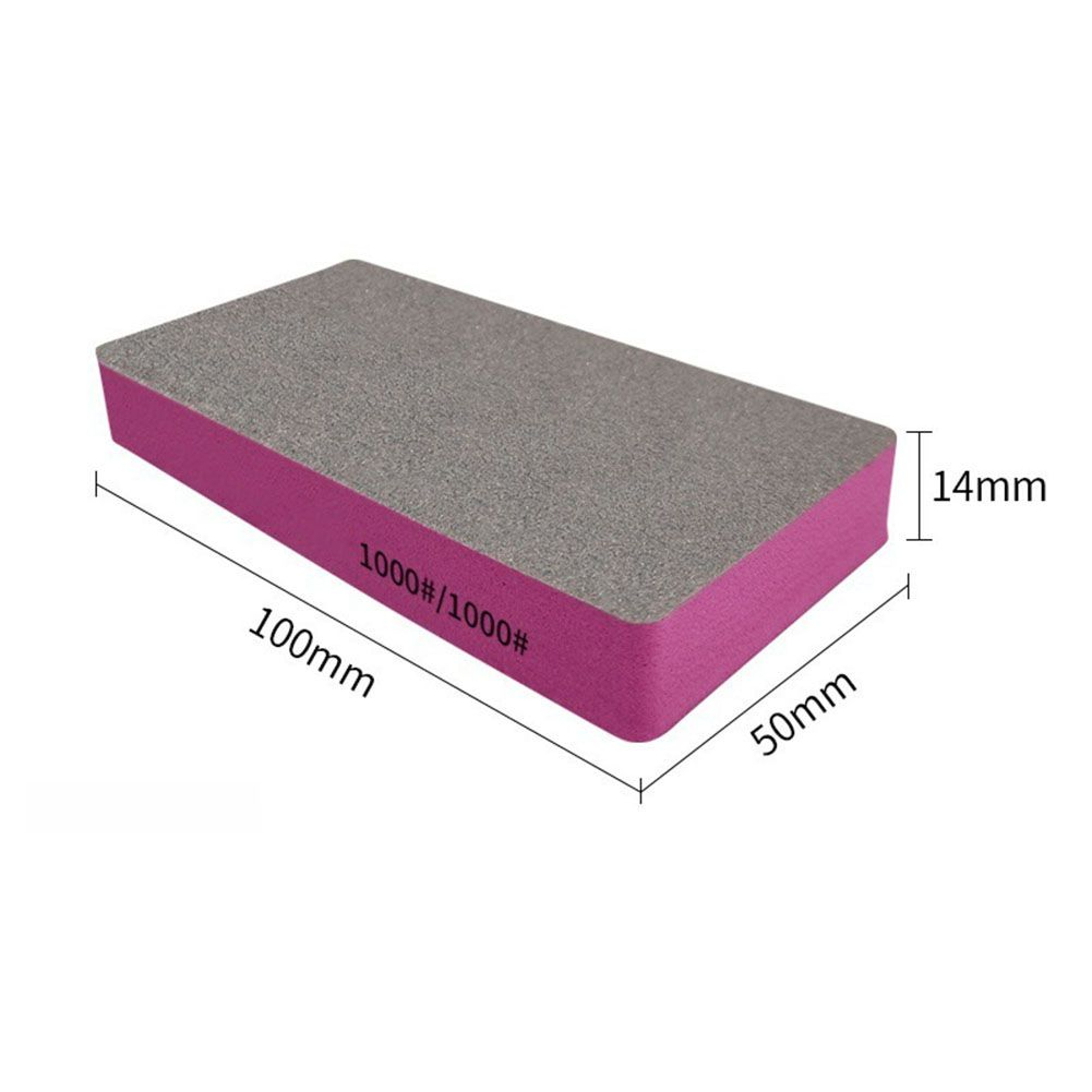 DualSided Polishing Sponge Sanding Block 100010000 Grit For Crafts And Nail Care 1