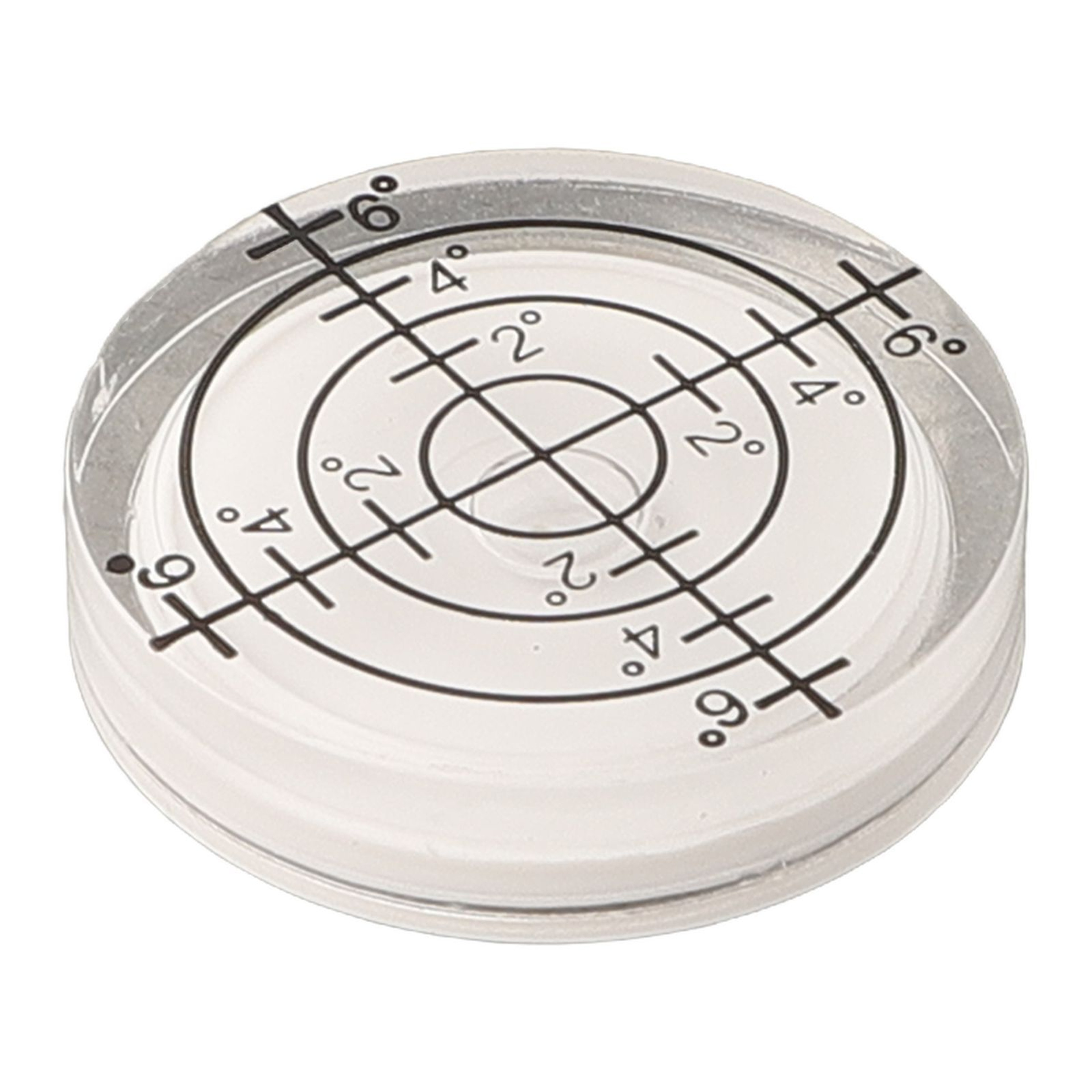 32mm Round Acrylic Bubble Spirit Level For Horizontal Surface Alignment 3