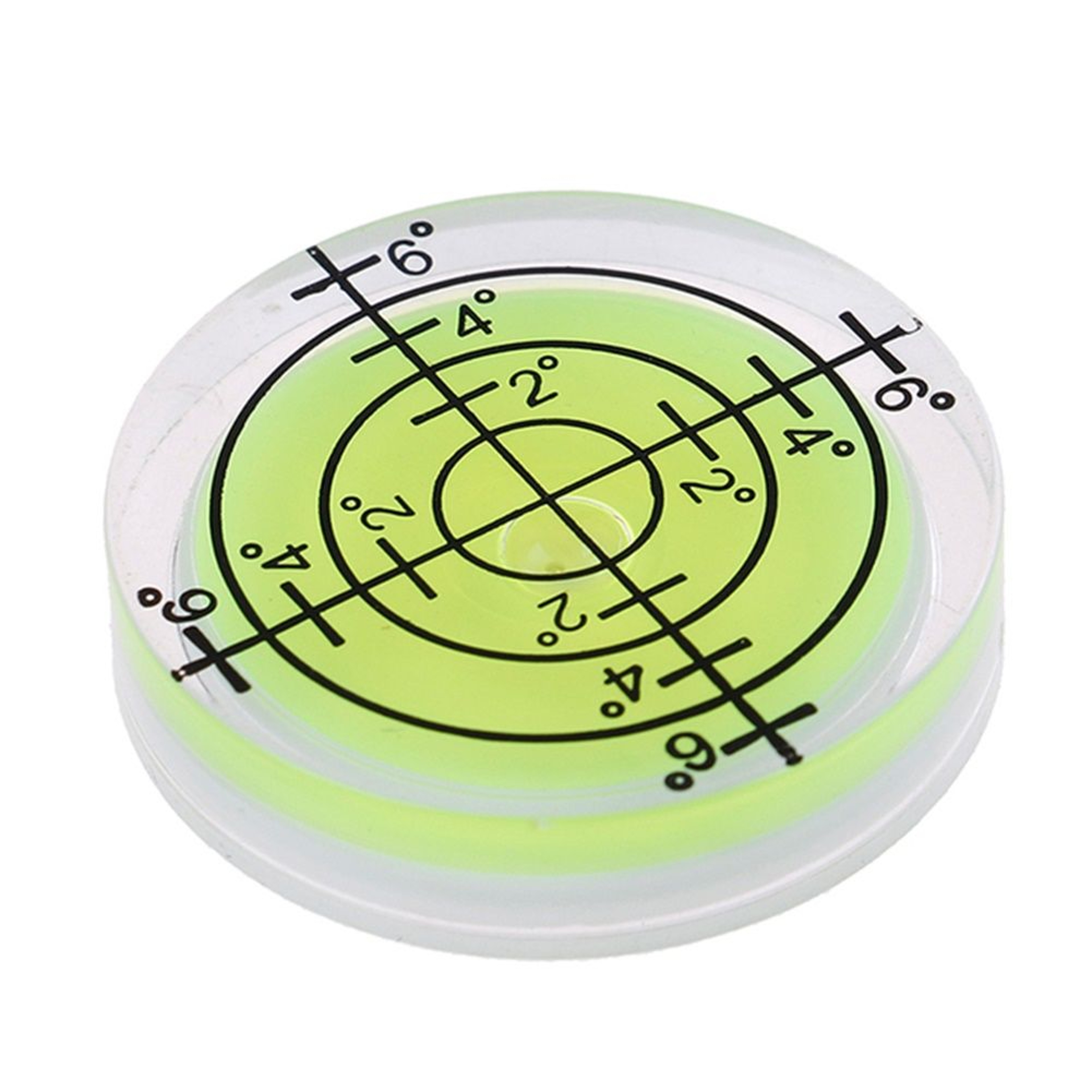 32mm Round Acrylic Bubble Spirit Level For Horizontal Surface Alignment 2