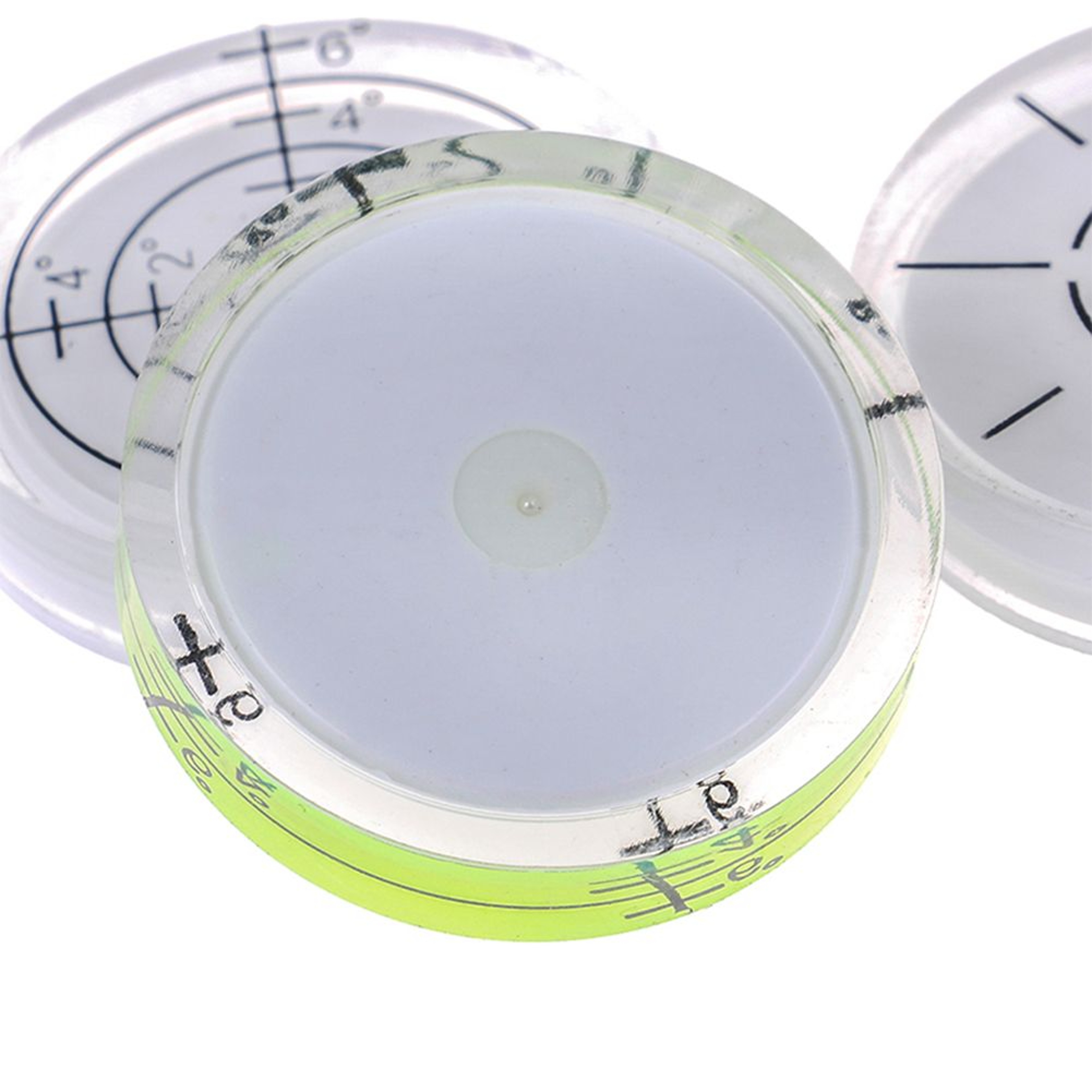 32mm Round Acrylic Bubble Spirit Level For Horizontal Surface Alignment 7