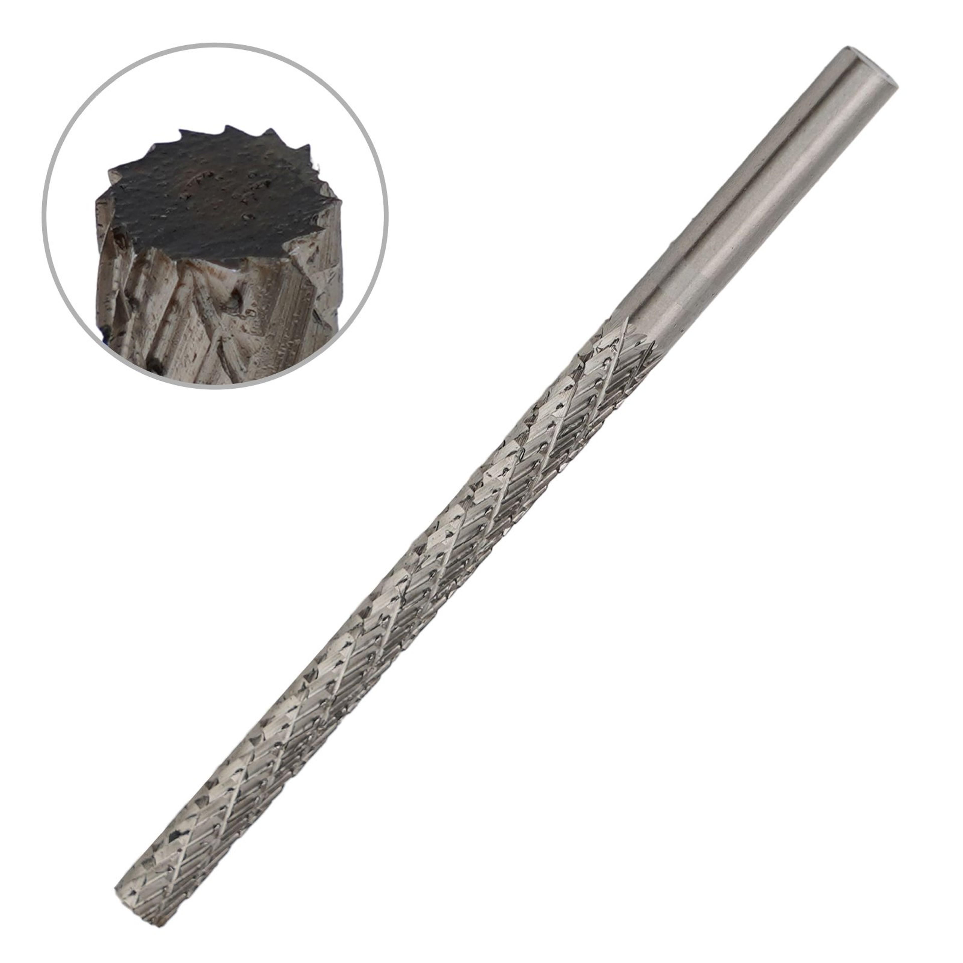 6mm HSS Rotary File Burr For Wood Carving Grinding And Deburring 10