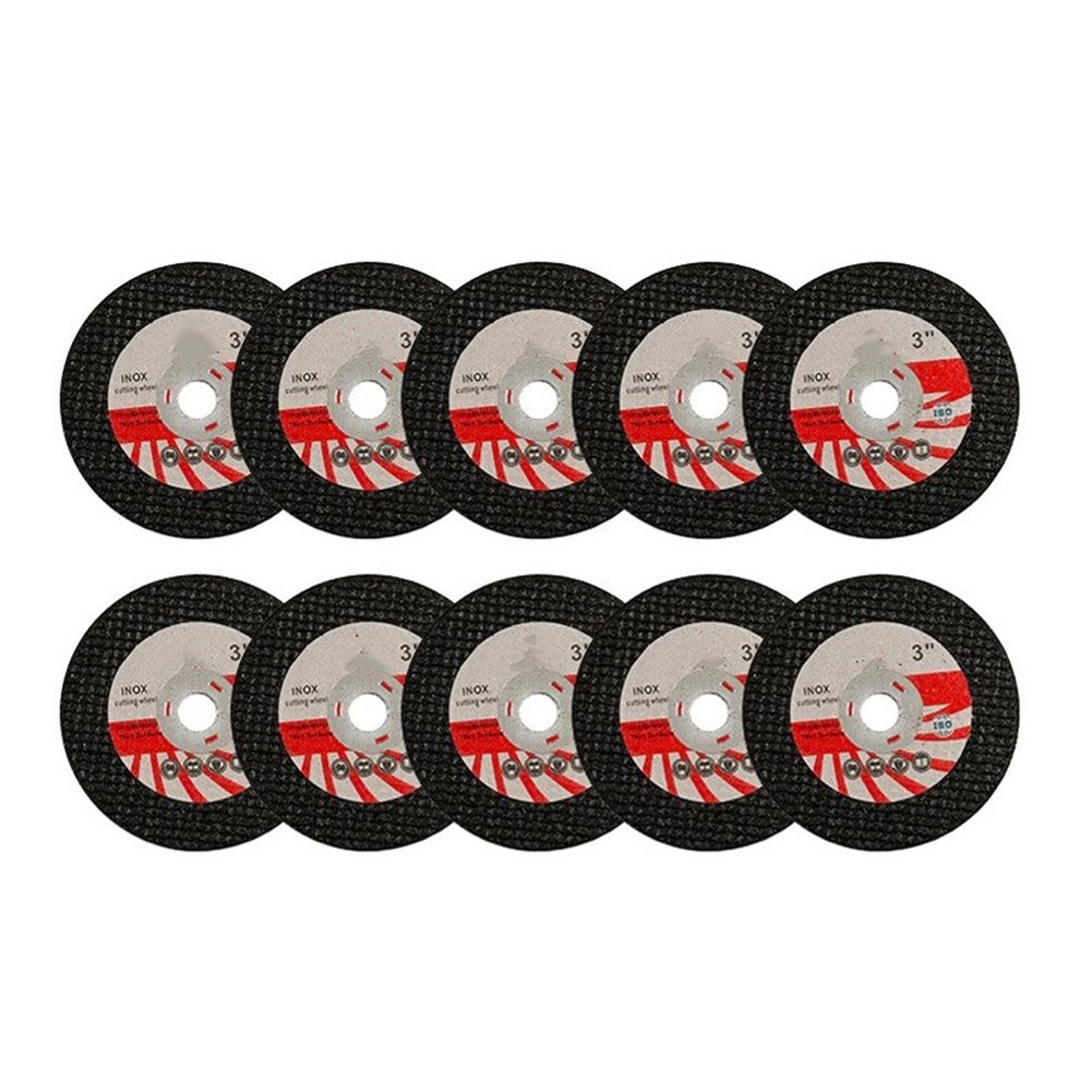 10Piece 75mm Resin Cutting Disc Set For Angle Grinders 4