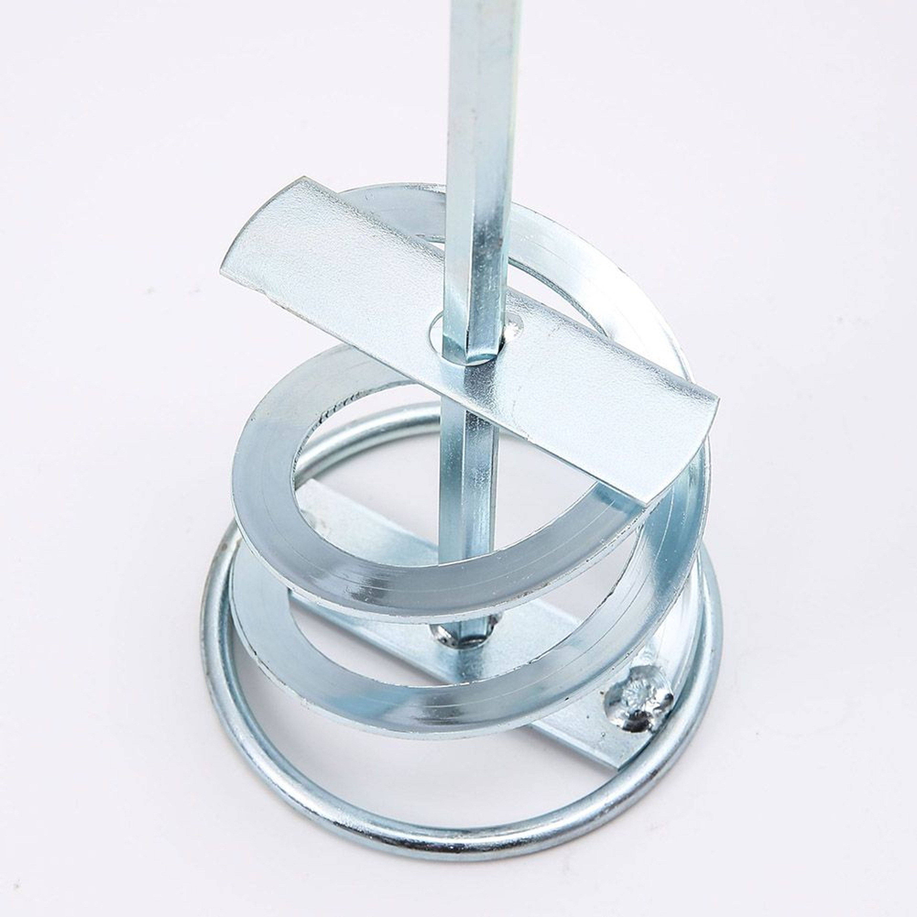 316L Stainless Steel Paint And Cement Mixing Paddle Drill Attachment 250mm 2