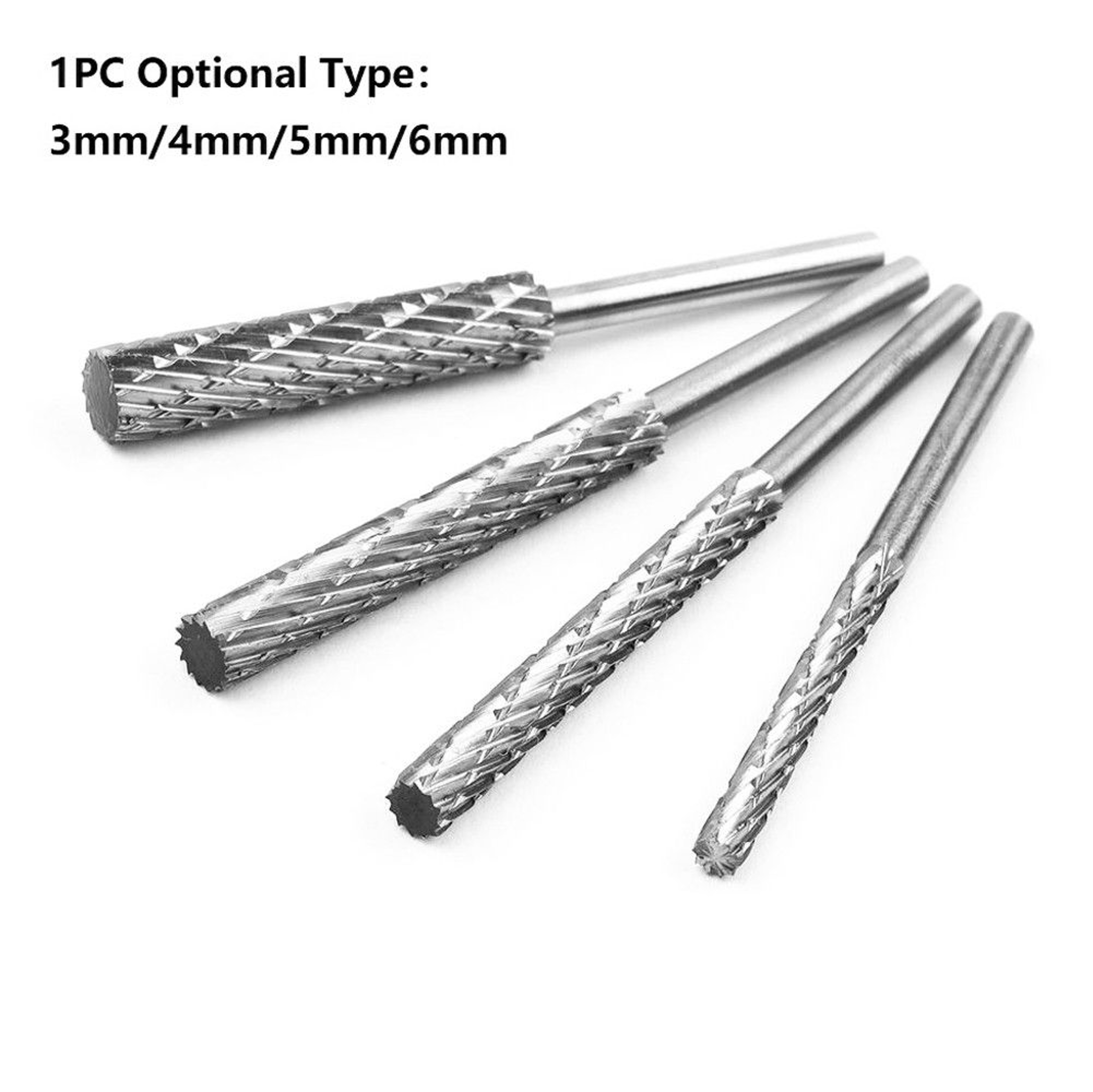 HSS Rotary File Burr 36mm For Wood Carving Plastic Shaping And Deburring 6
