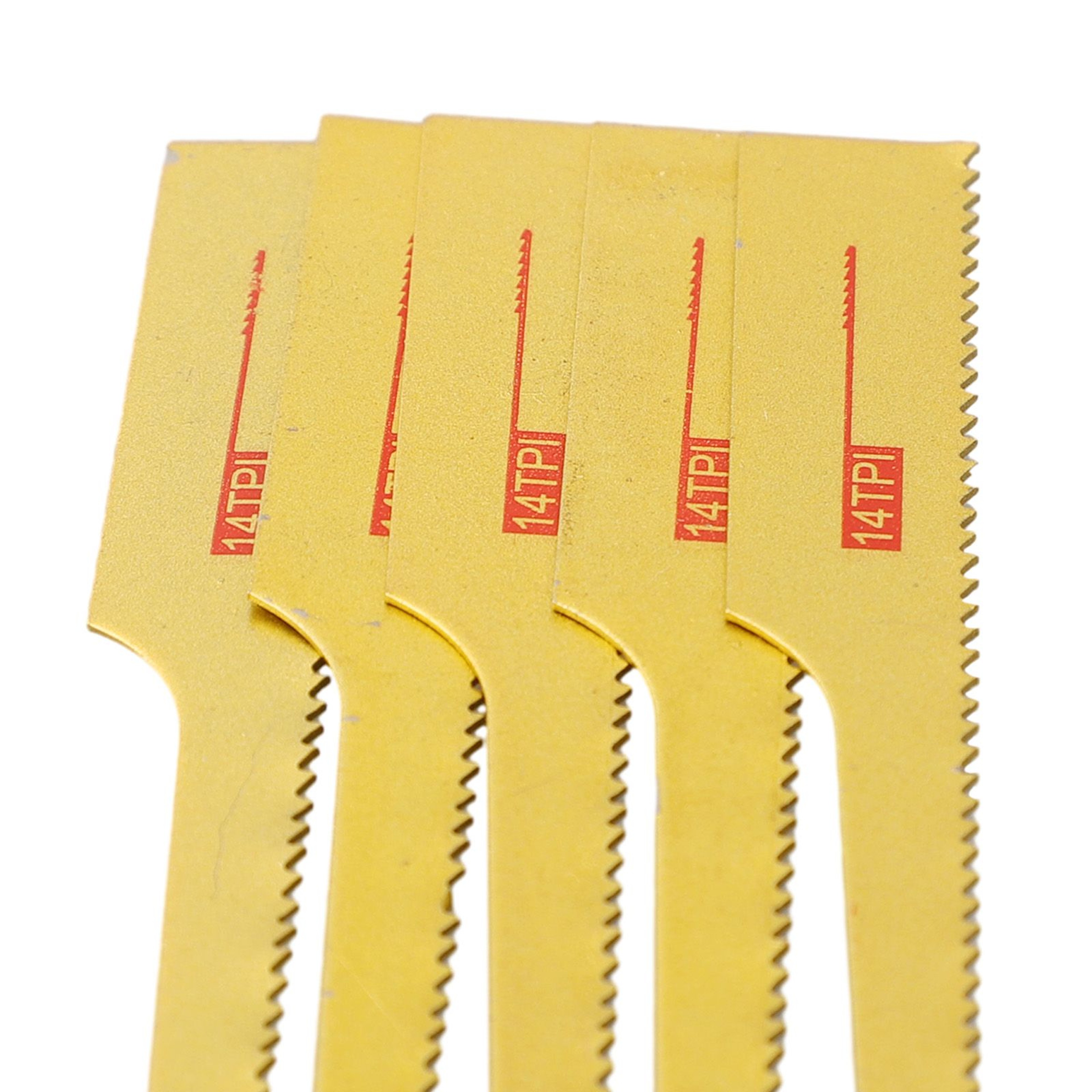 5Piece 93mm Pneumatic Curved Saw Blade Set 1432 TPI For Wood Metal And PVC 7