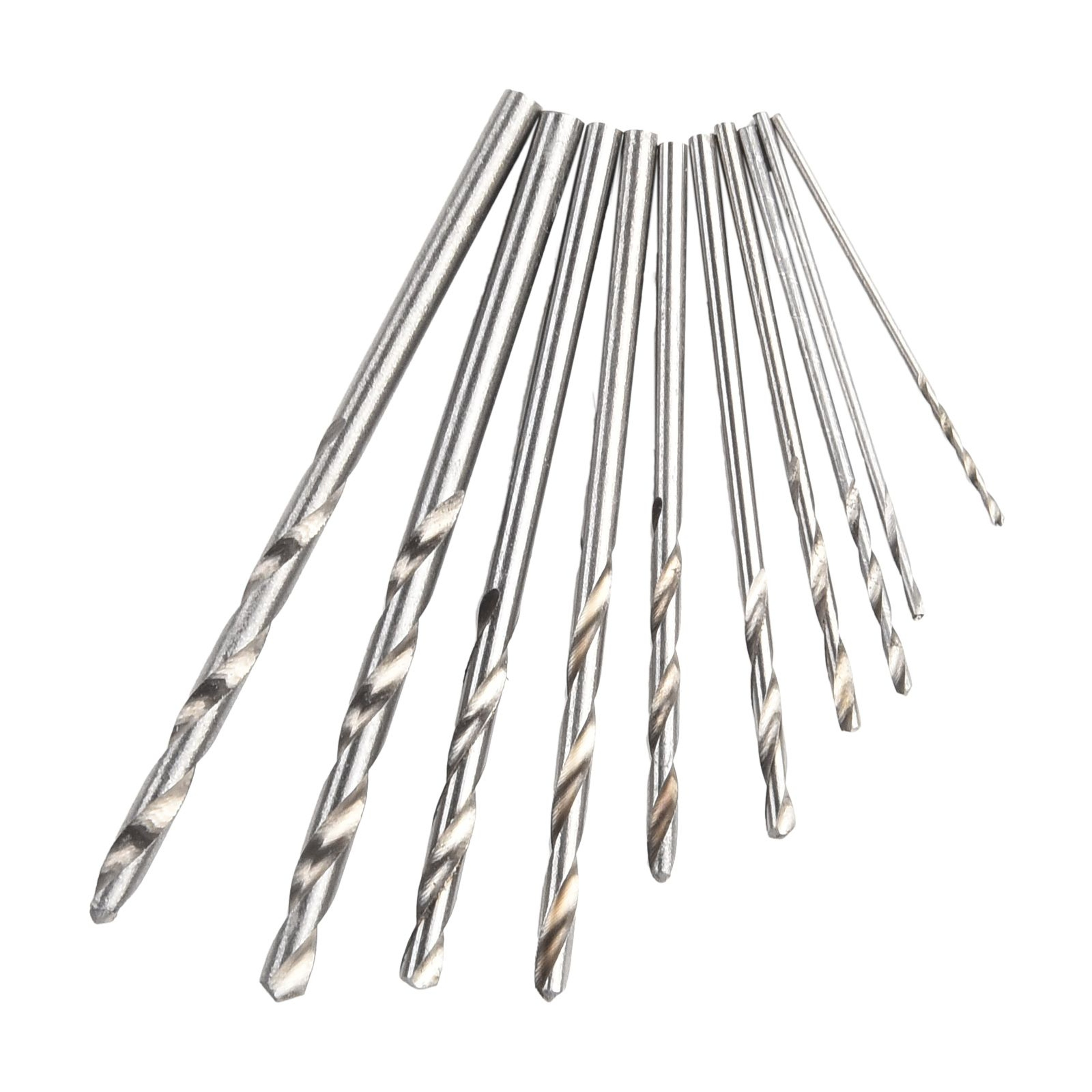 Mini Precision Hand Drill Set With 10 Drill Bits For Woodworking And Crafts 6