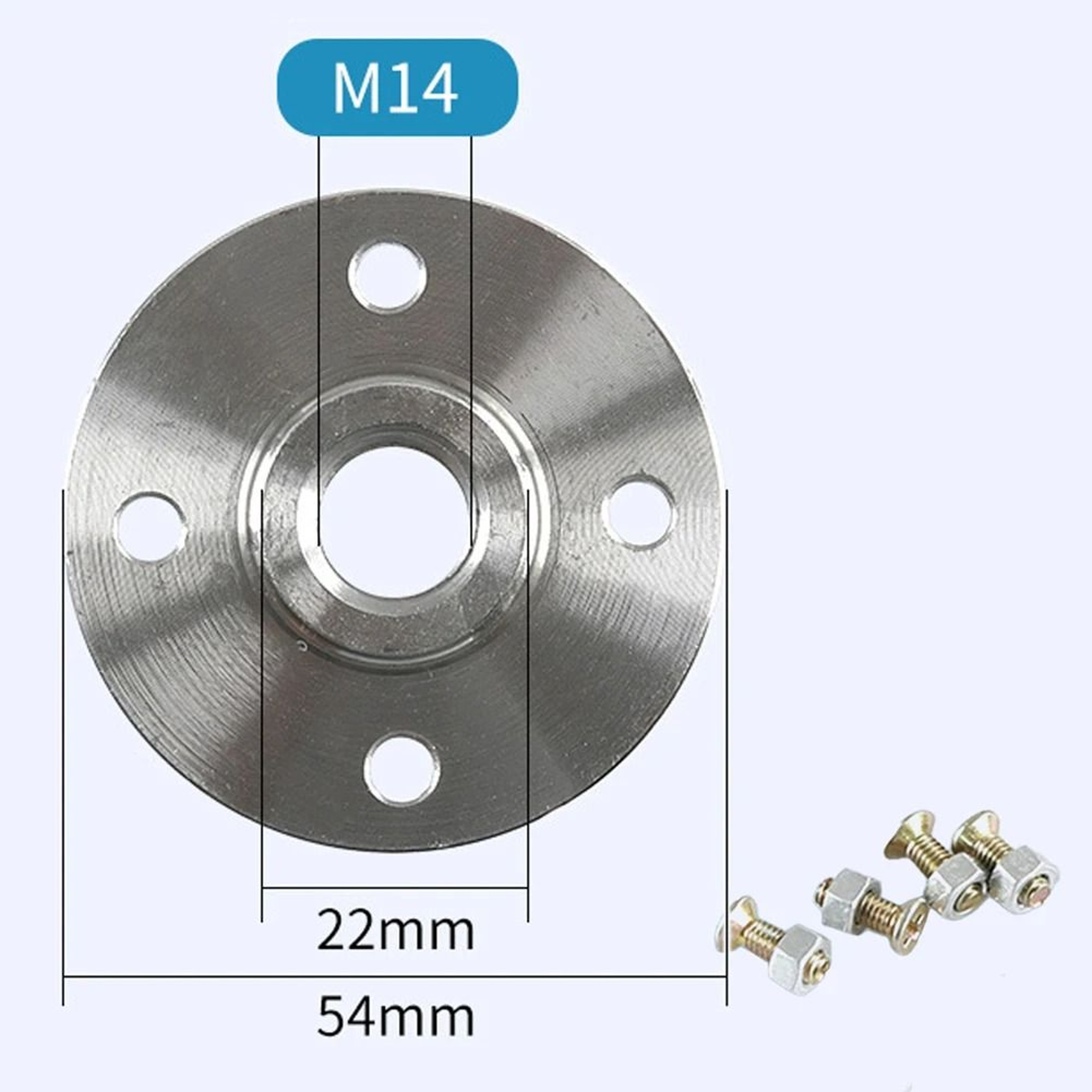 M10 M14 Carbon Steel Angle Grinder Flange Adapter For Cutting Discs 2