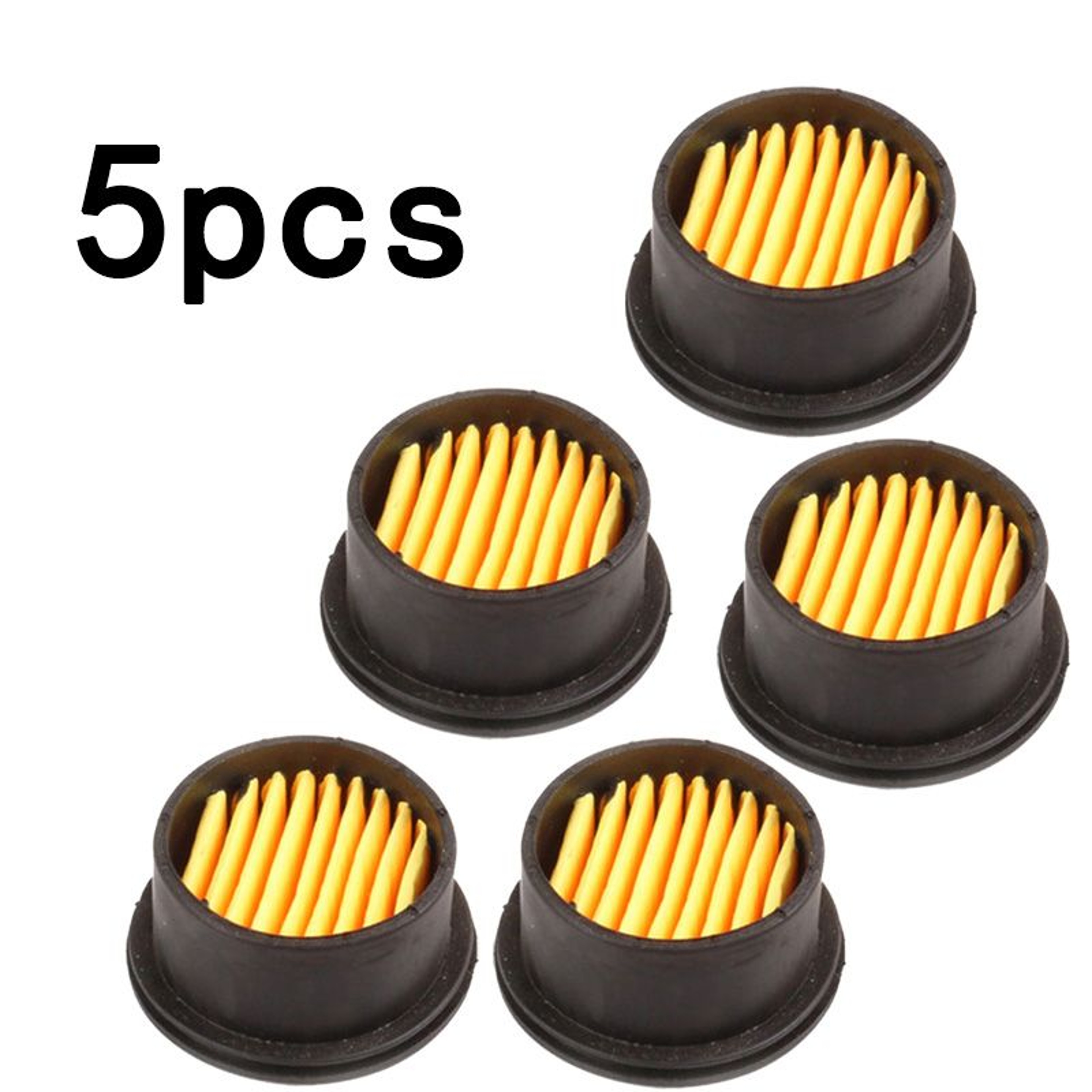 5Piece Air Compressor Filter Element And Silencer Muffler Replacement Set 0