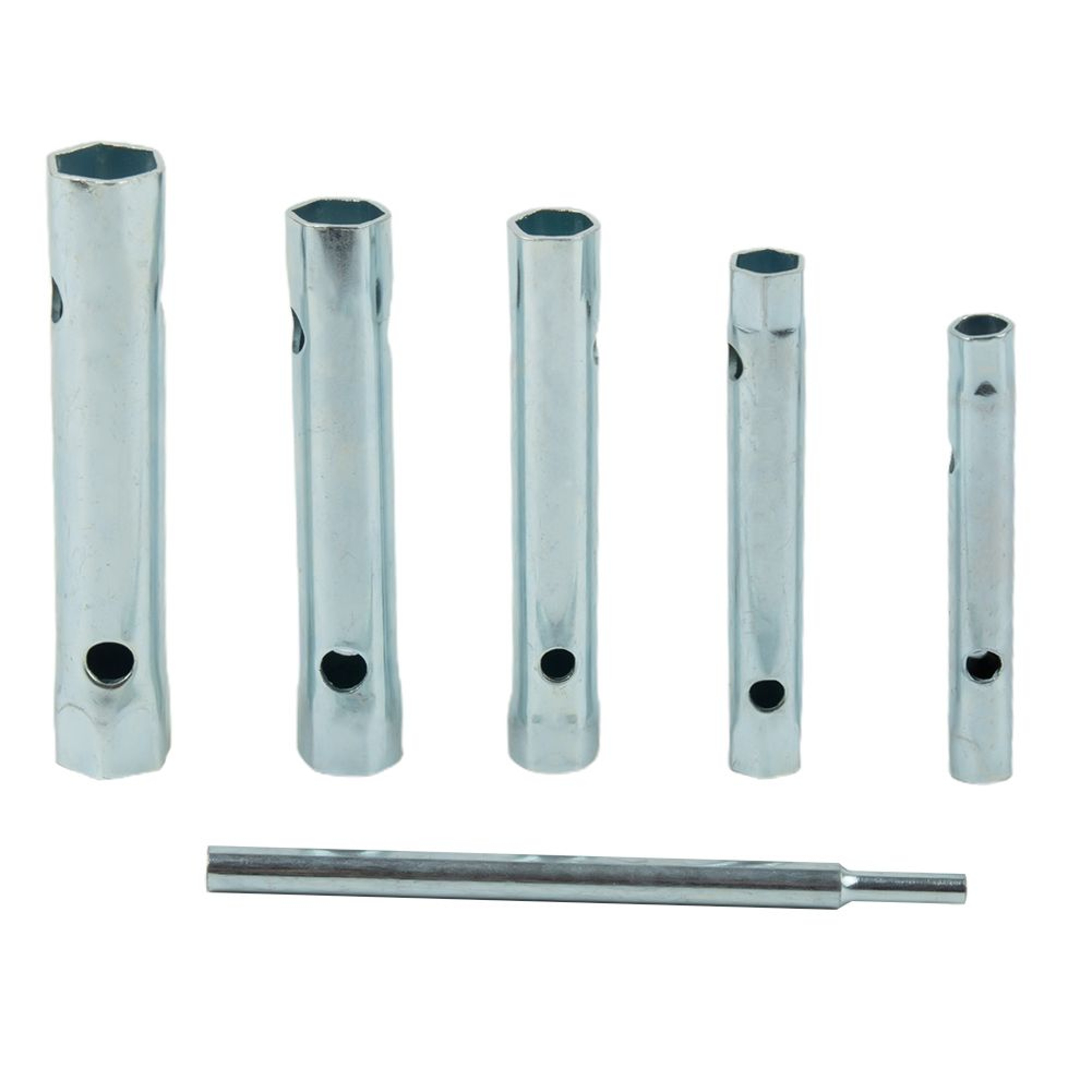6Piece Metric Hollow Tube Socket Wrench Set 817mm For Faucet And Furniture Repair 0