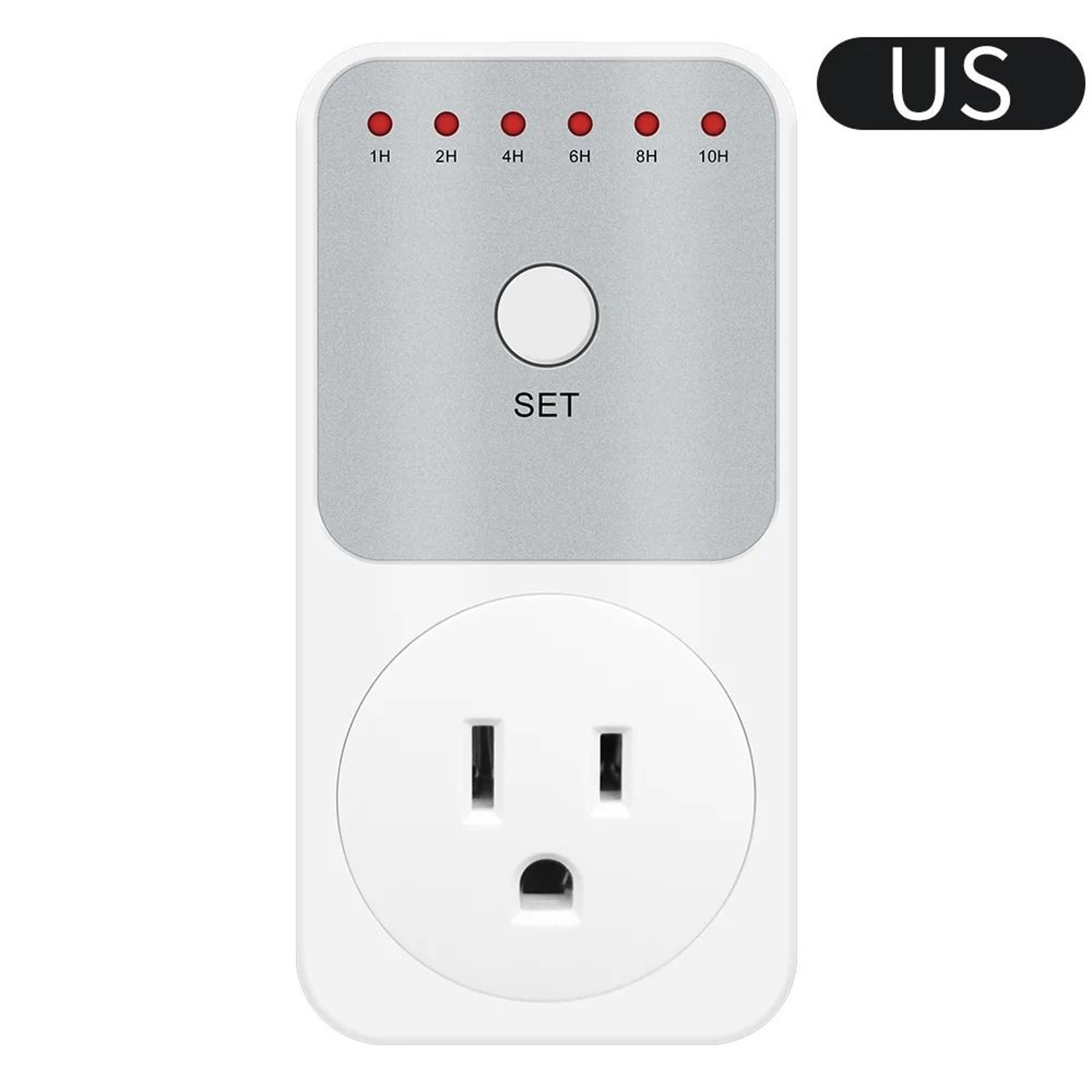 10Hour Electronic Countdown Timer Socket PlugIn Power Control Switch 0