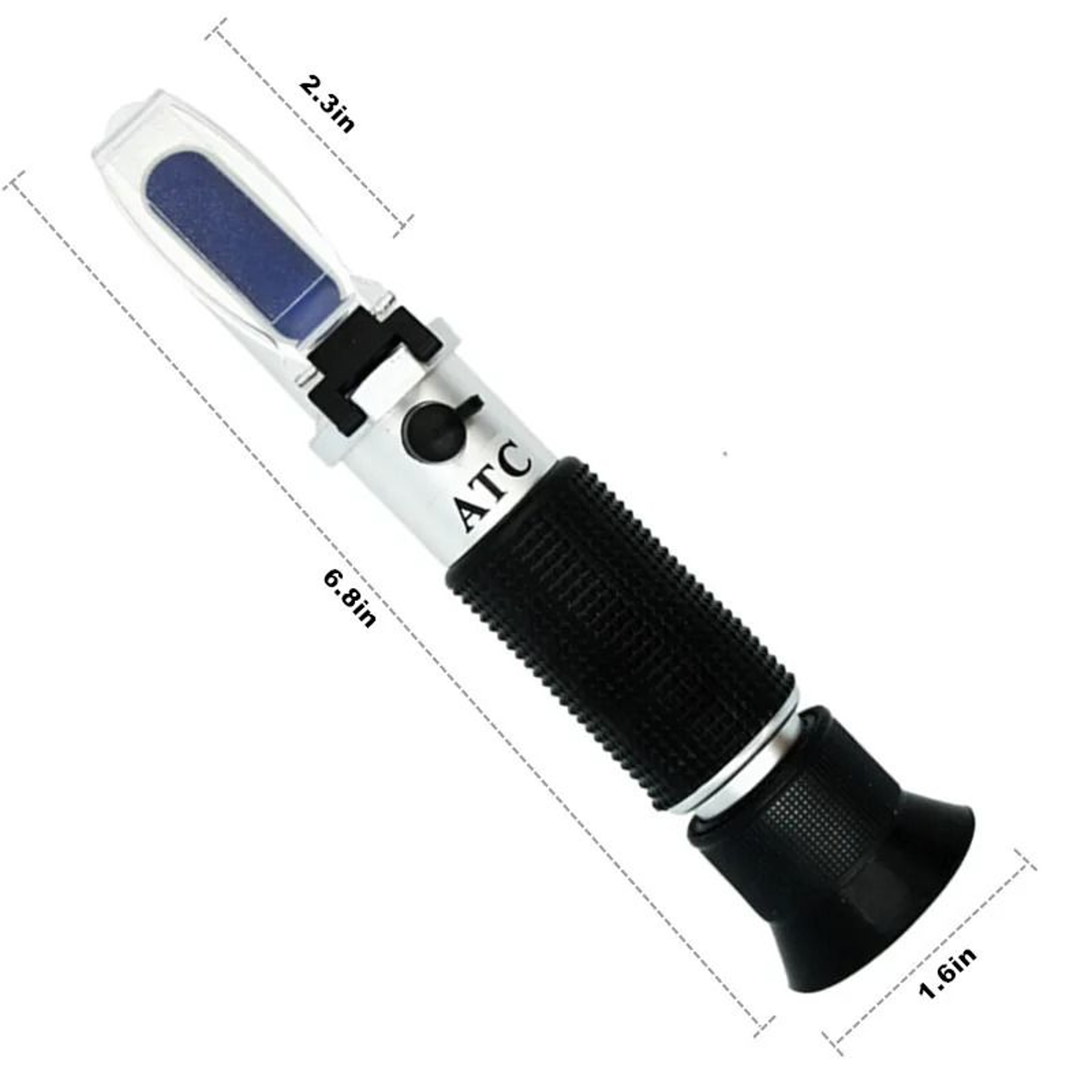 Handheld 032 Brix Refractometer ATC Sugar Tester For Fruit Juice And Vegetables 3