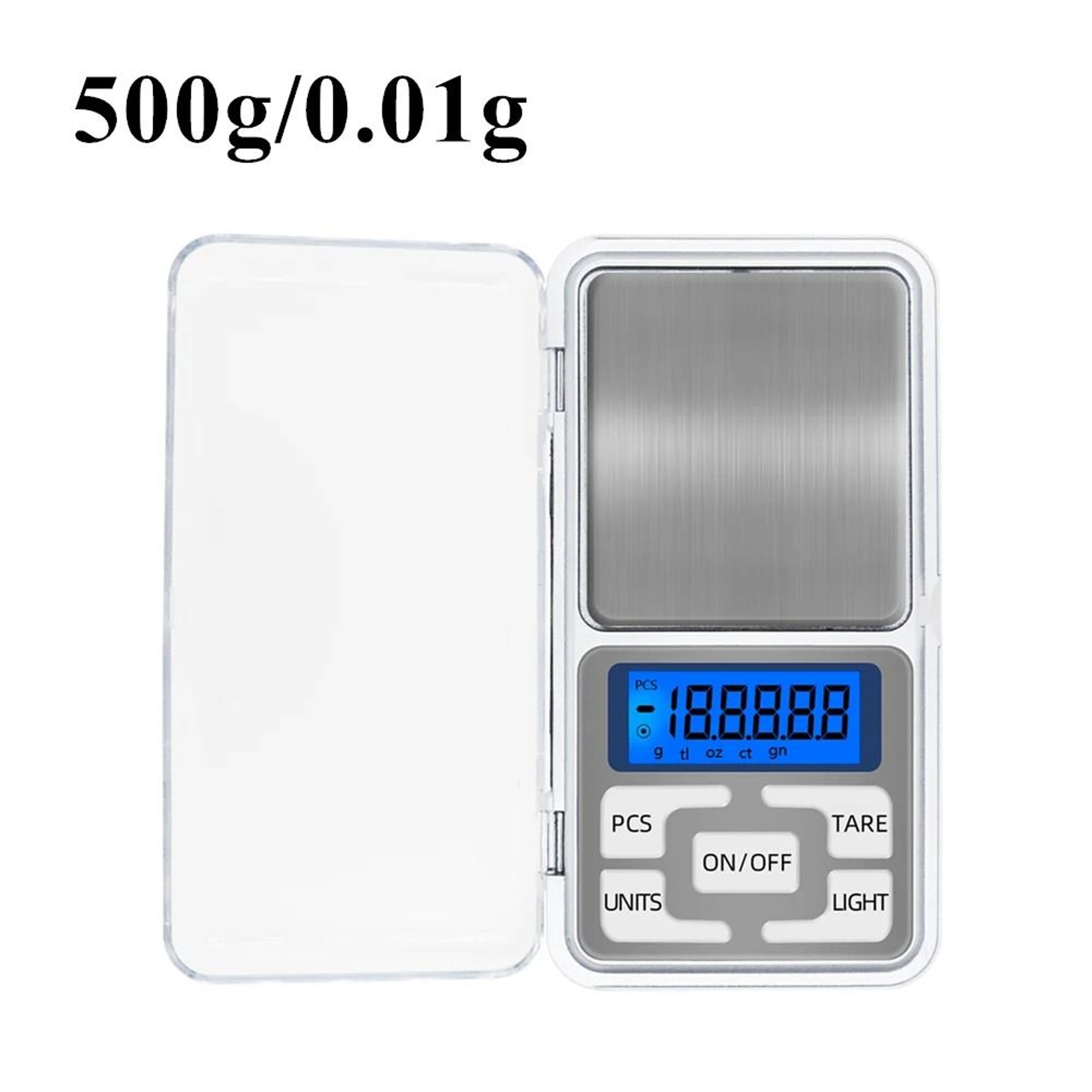 Mini LCD Digital Precision Scale 500g 3000g For Tea Baking And Kitchen Weighing 1