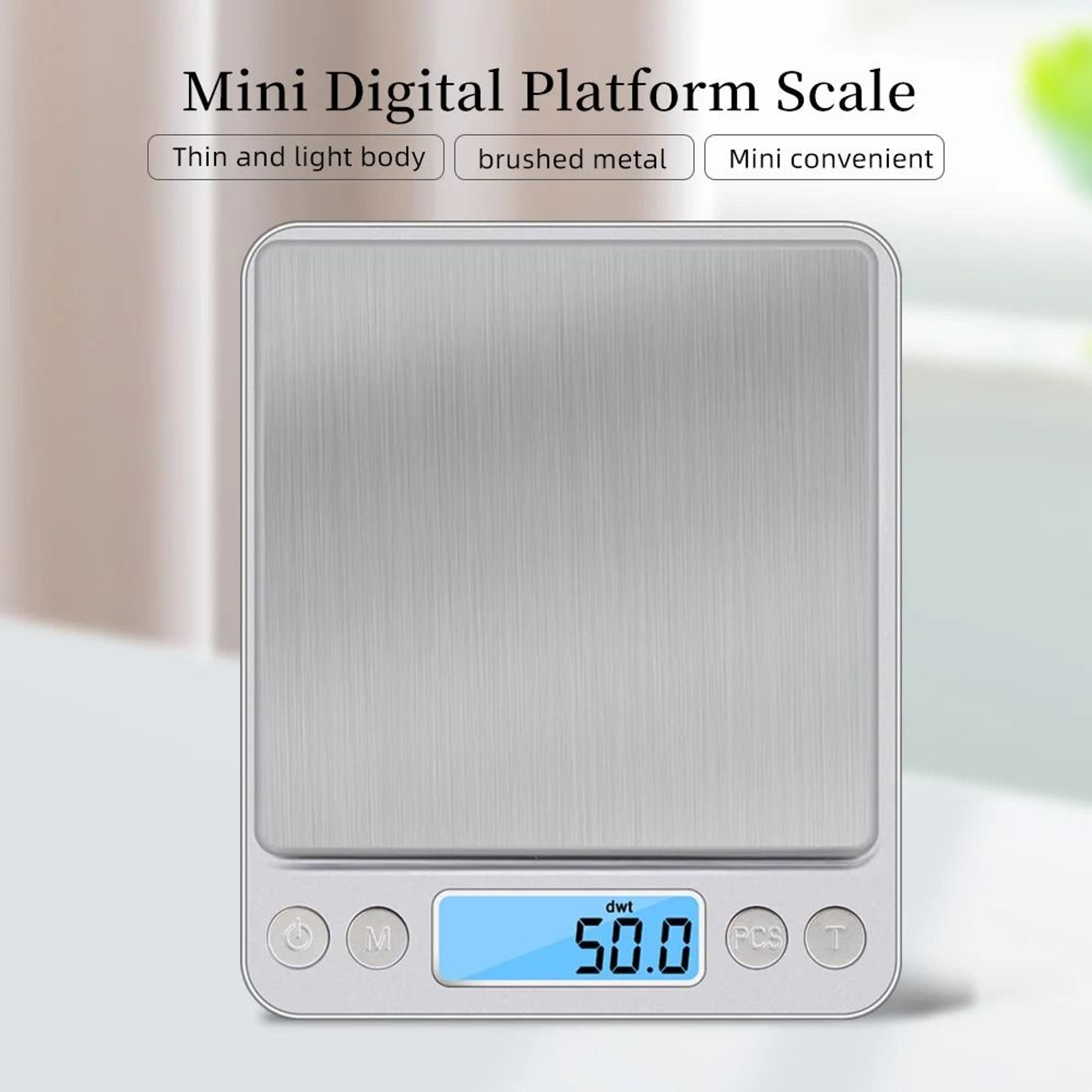 Mini LCD Digital Precision Scale 500g 3000g For Tea Baking And Kitchen Weighing 6