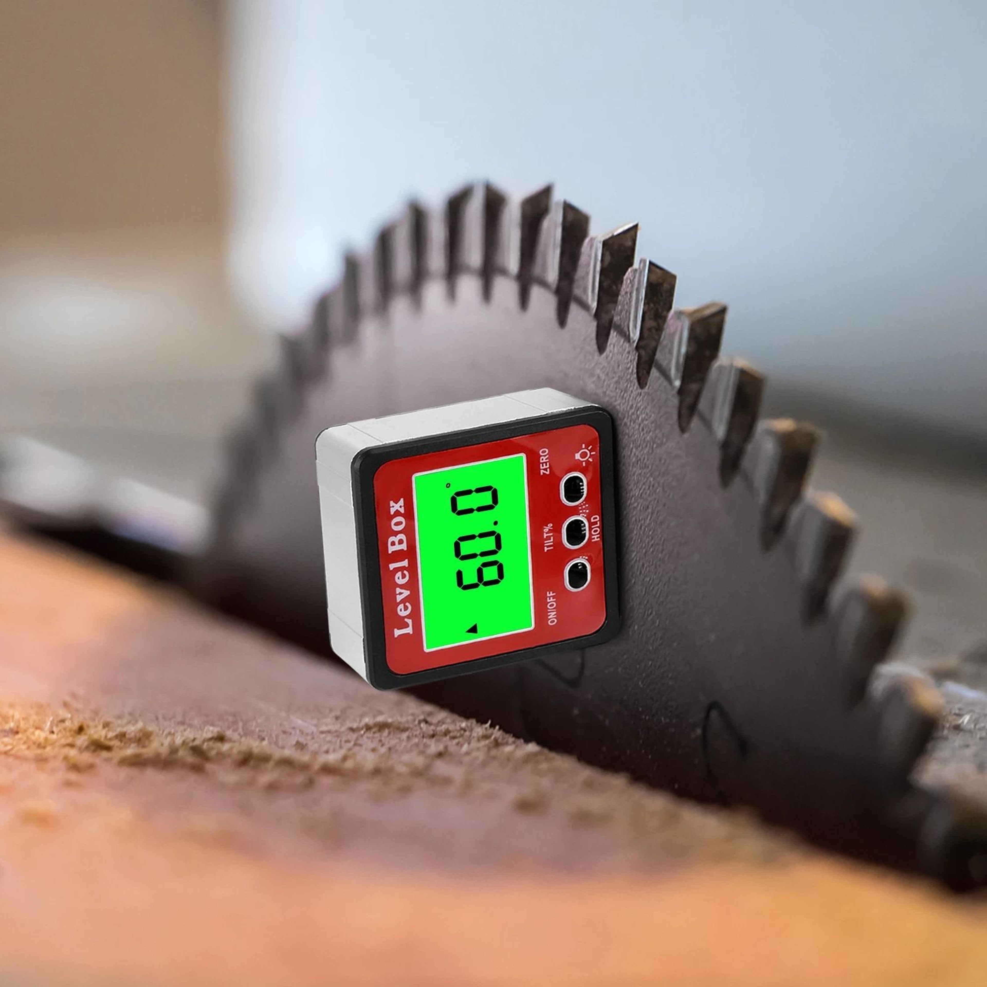 Digital Electronic Protractor Inclinometer Universal Angle Measuring Gauge 0