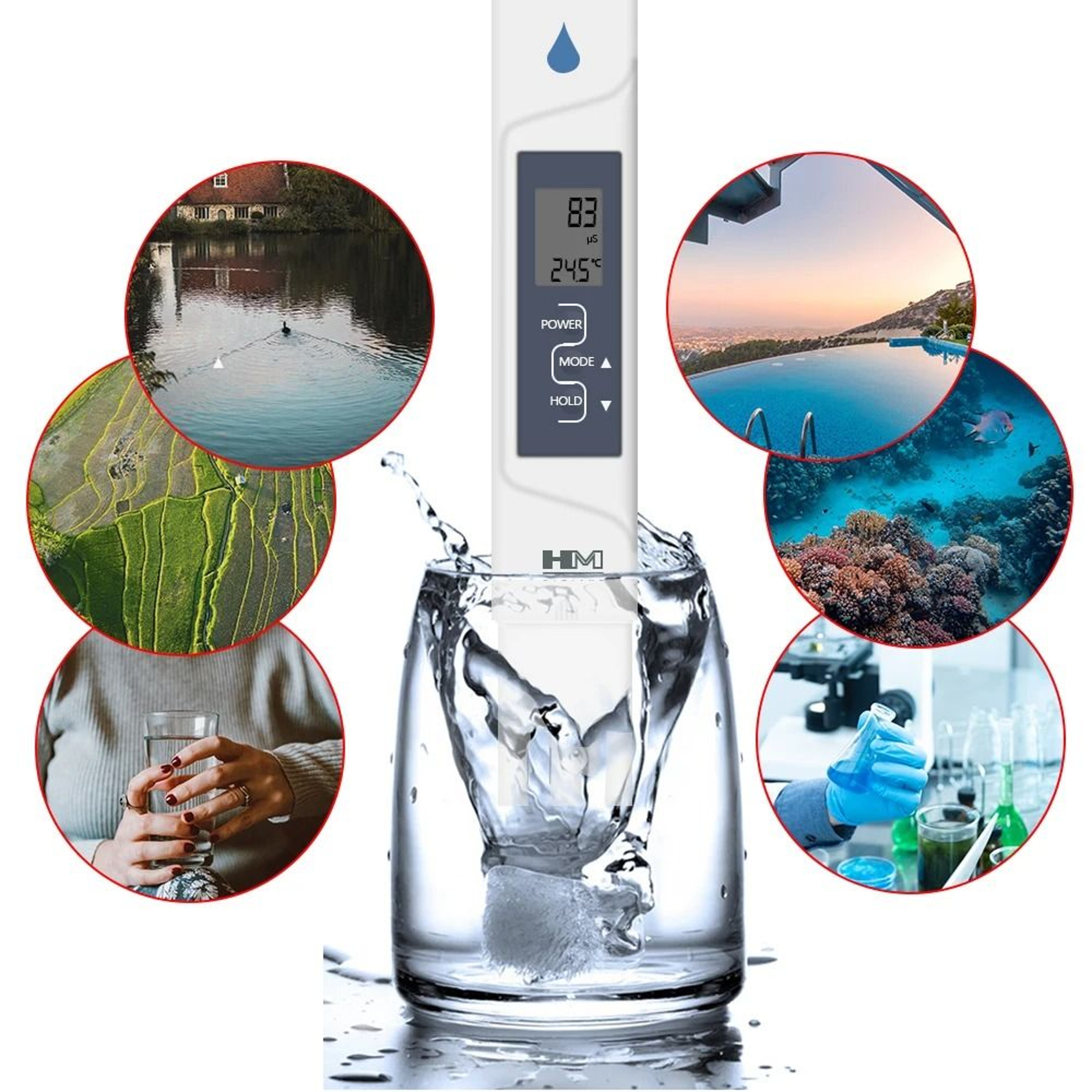 AP2 Digital EC And Temperature Water Quality Meter With Automatic Calibration 3