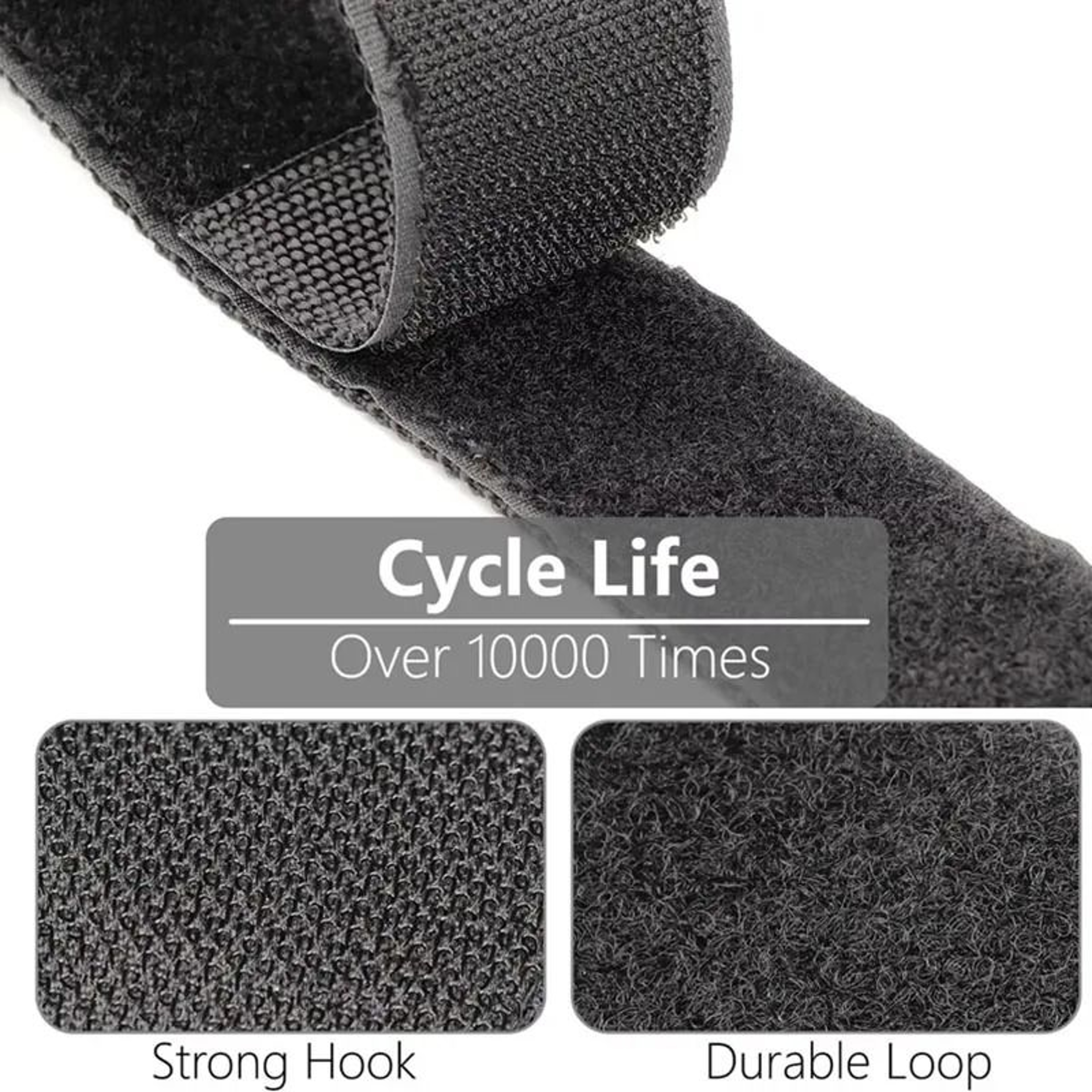HeavyDuty Nylon Cord Organizer Straps With Rotating Buckle For Cables And Hoses 4