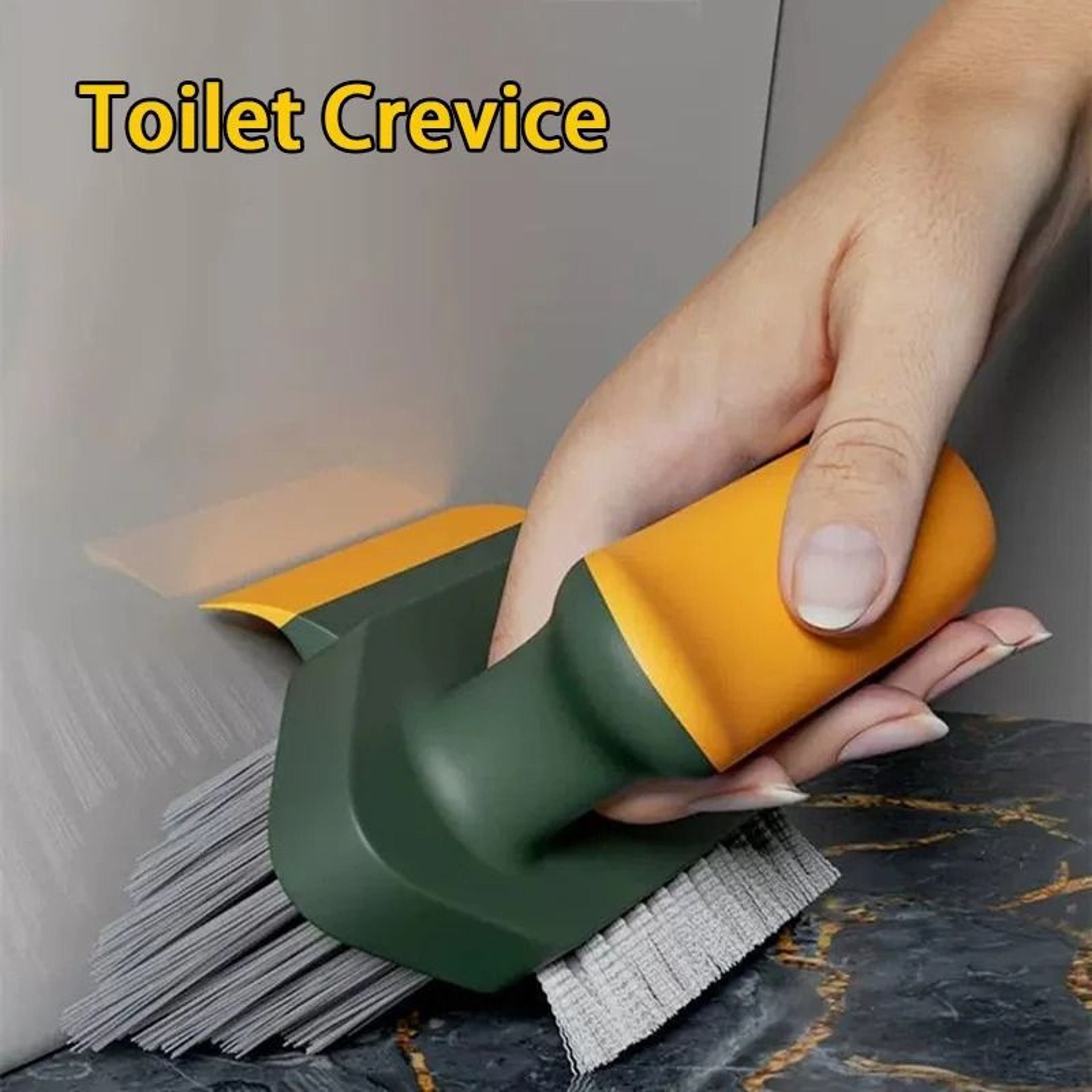 4in1 Multifunctional Gap Cleaning Brush With Squeegee And Glass Scraper 5