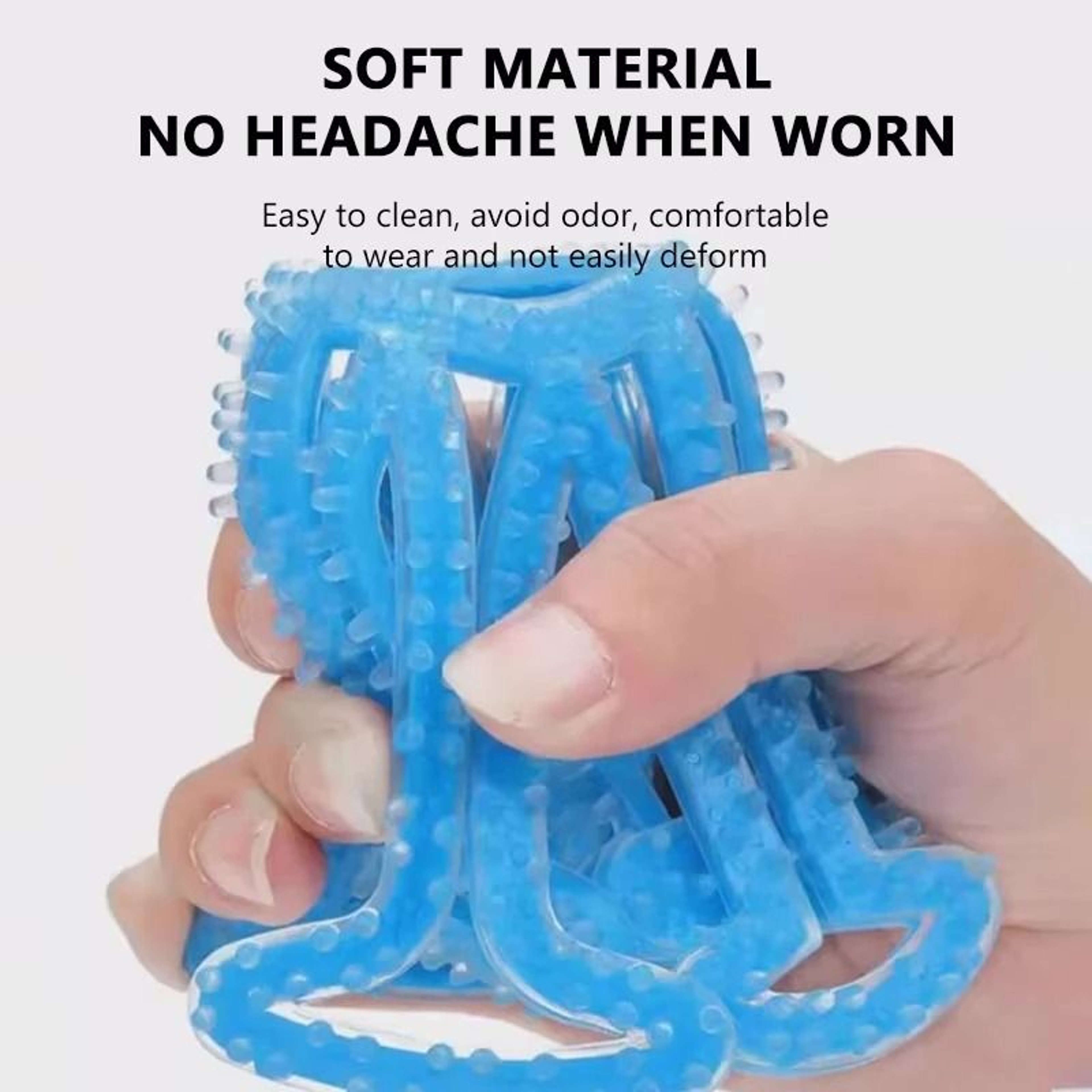 Flexible Silicone Motorcycle Helmet Inner Pad Breathable Comfort Liner 7