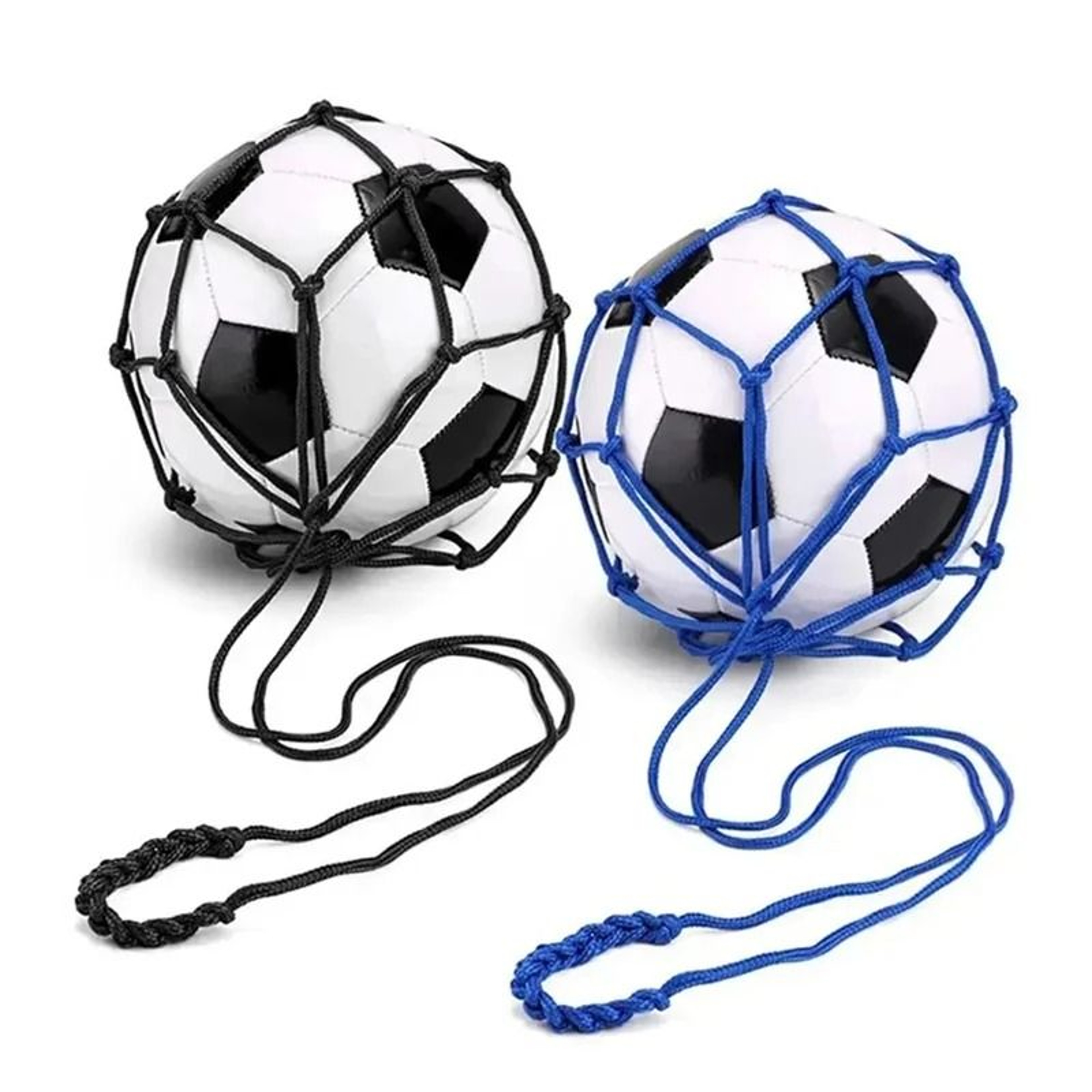Durable Nylon Soccer Ball Training Net Pocket And Carry Bag 10