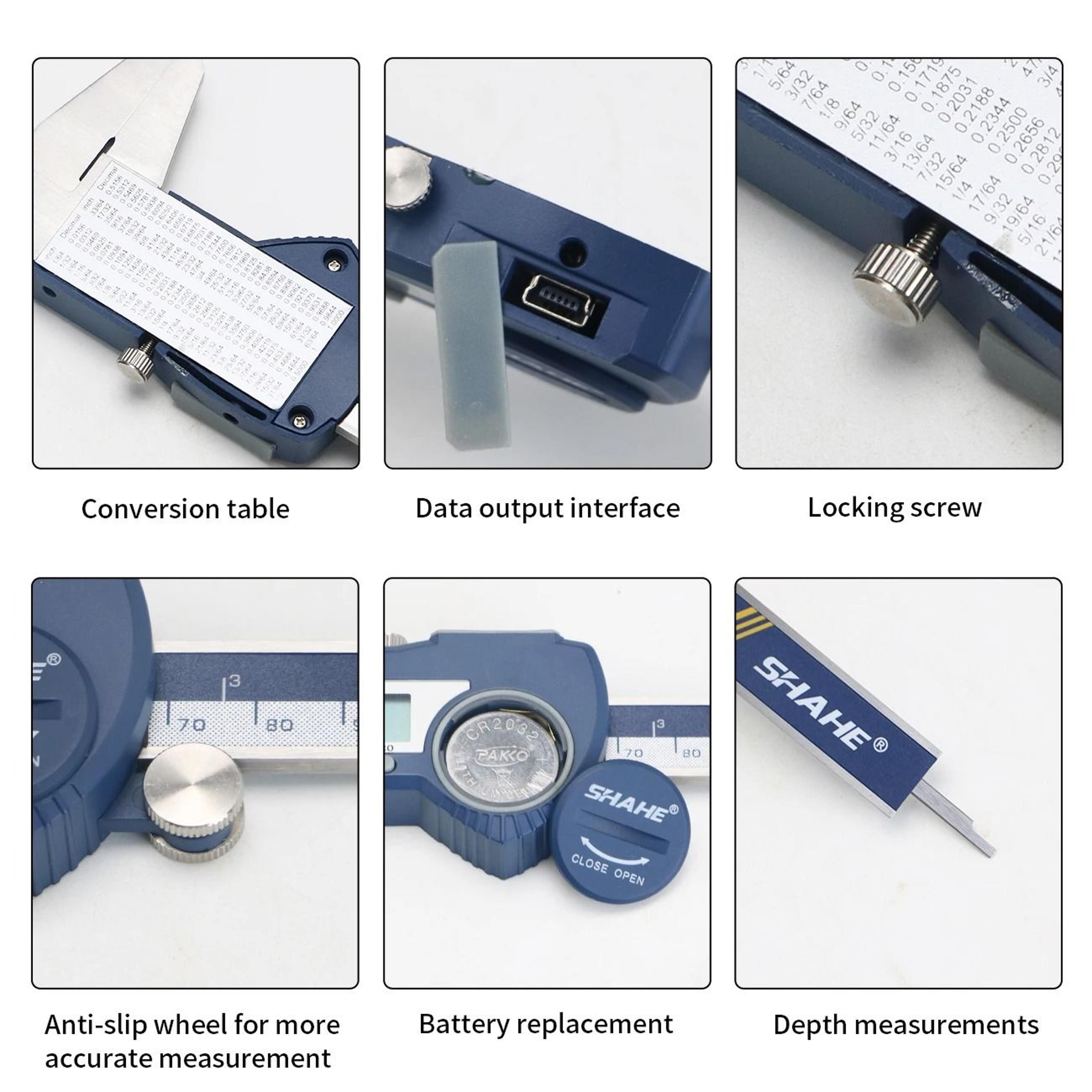 Precision IP54 Waterproof Digital Vernier Caliper With LCD Display 7