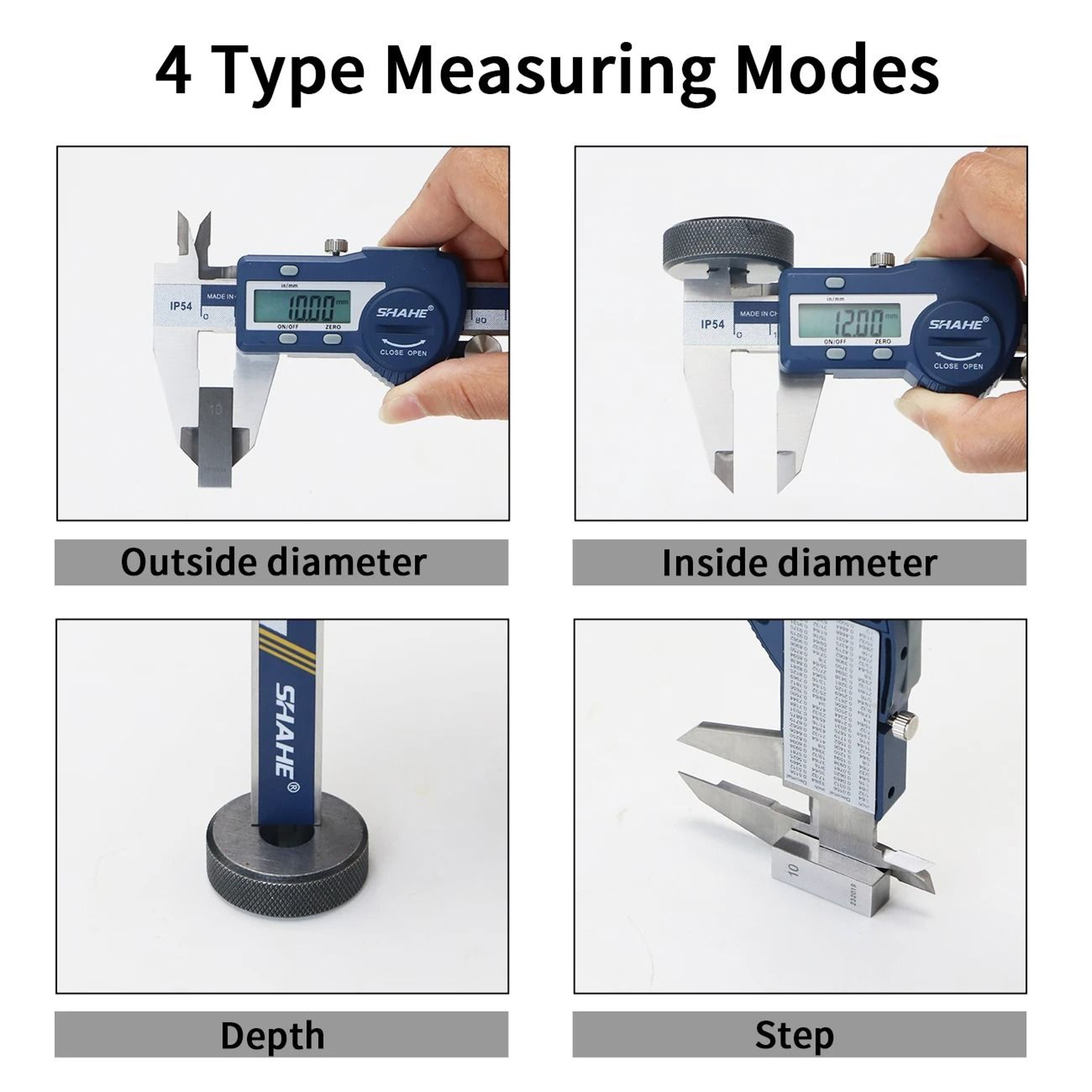 Precision IP54 Waterproof Digital Vernier Caliper With LCD Display 8