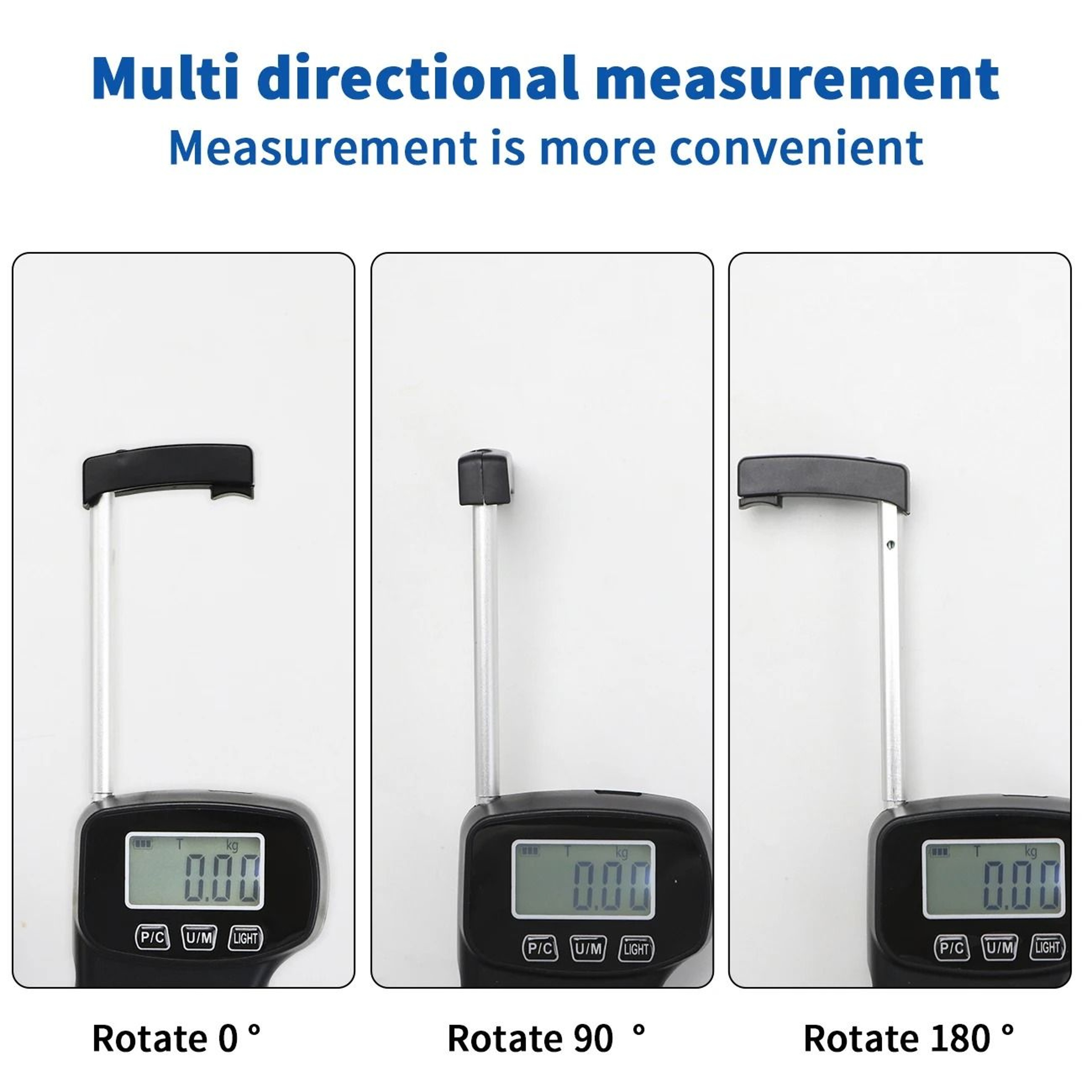 Portable Digital Force Gauge With Backlit LCD And Storage Case 1
