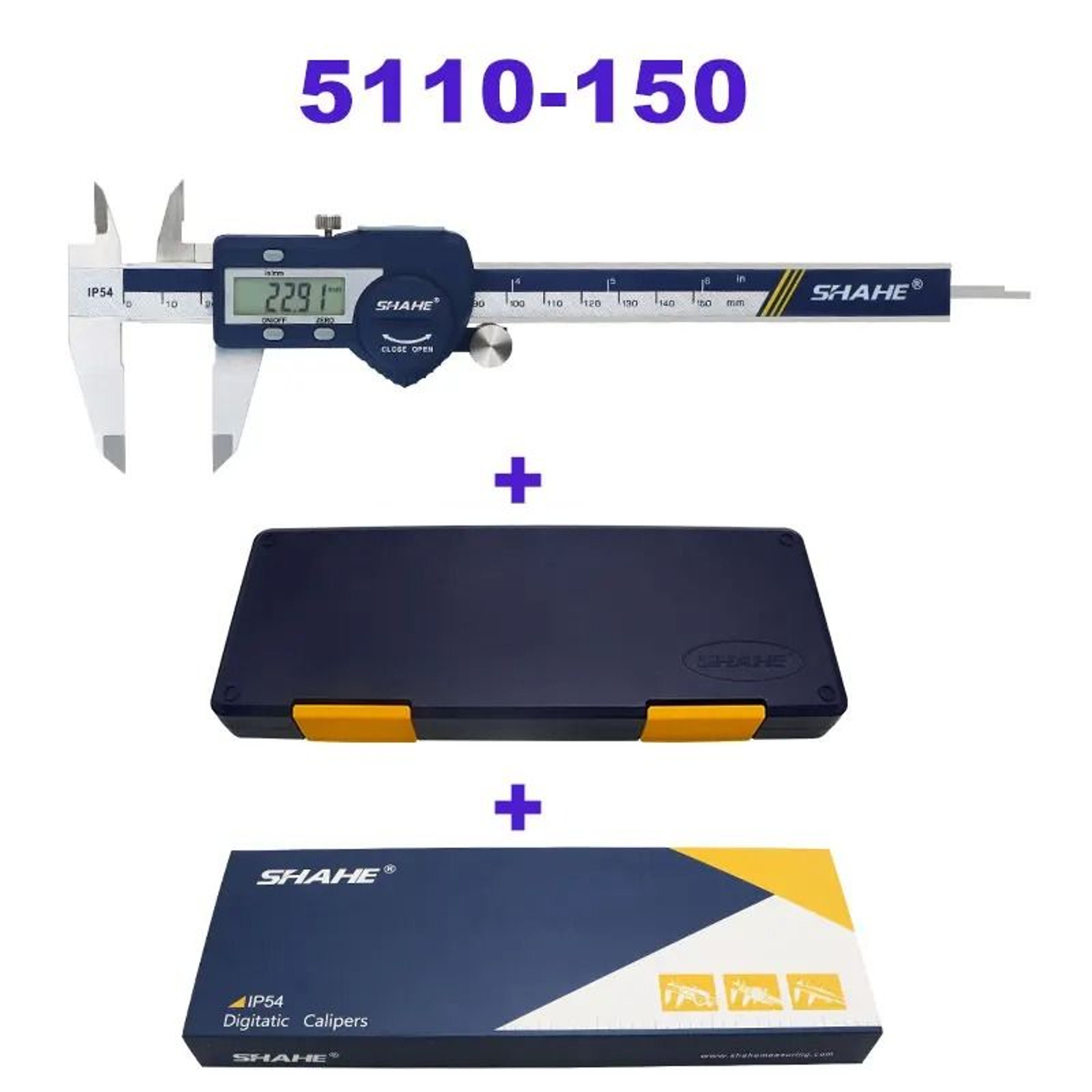150mm Electronic Vernier Caliper With Hardened Stainless Steel Ruler 1