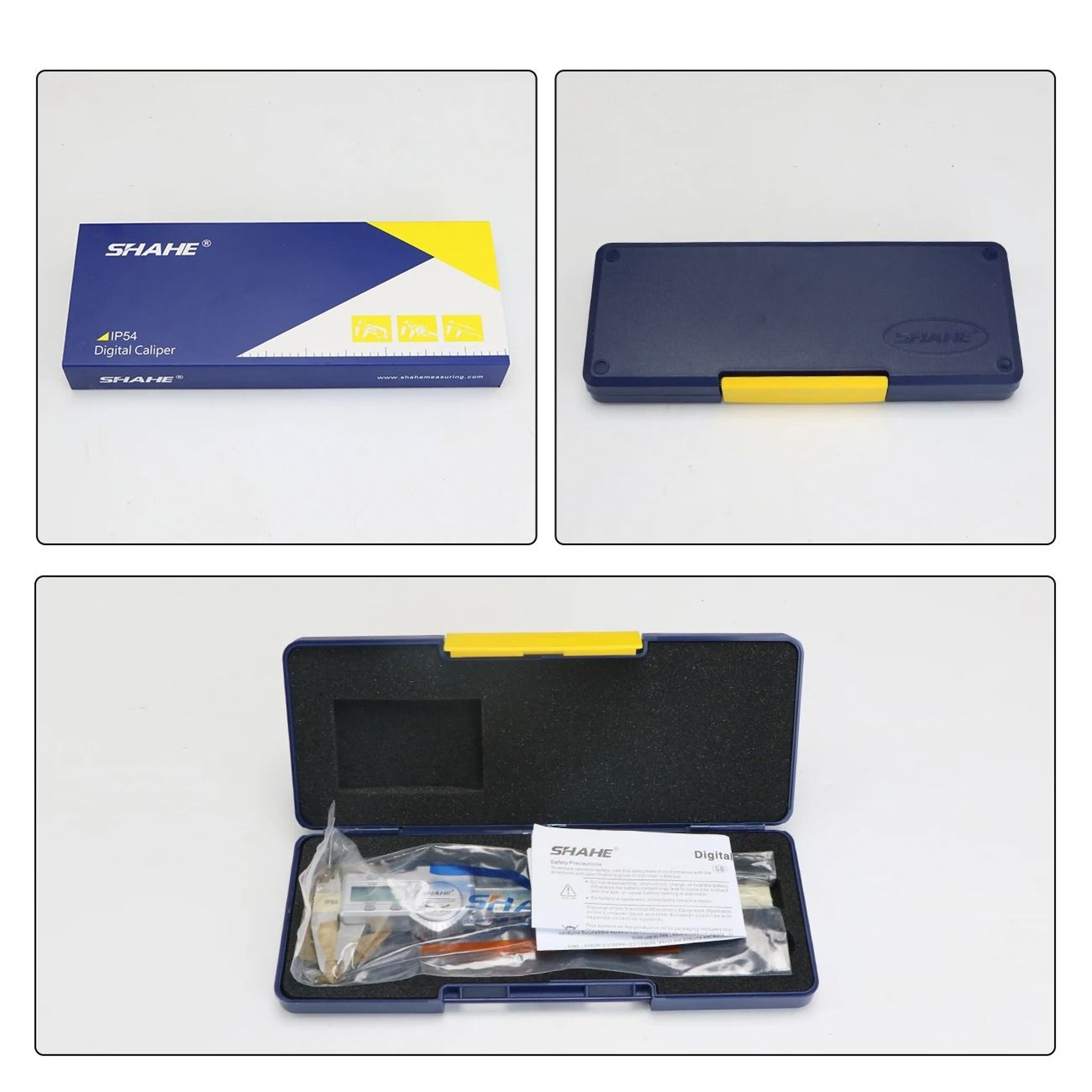 150mm IP54 Digital Vernier Caliper With Stainless Steel Ruler 0