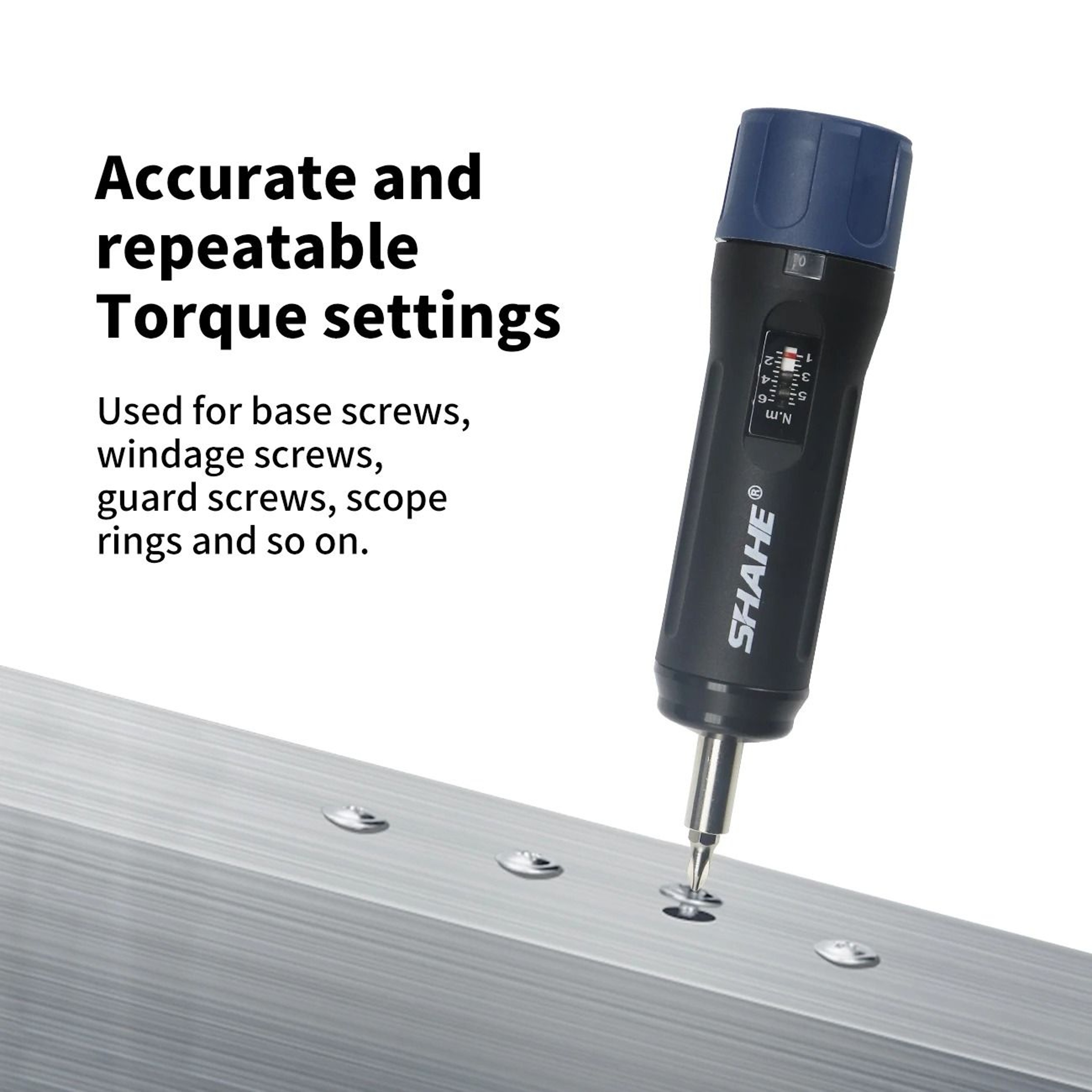 Professional Adjustable Torque Screwdriver With Precision Click Control 0