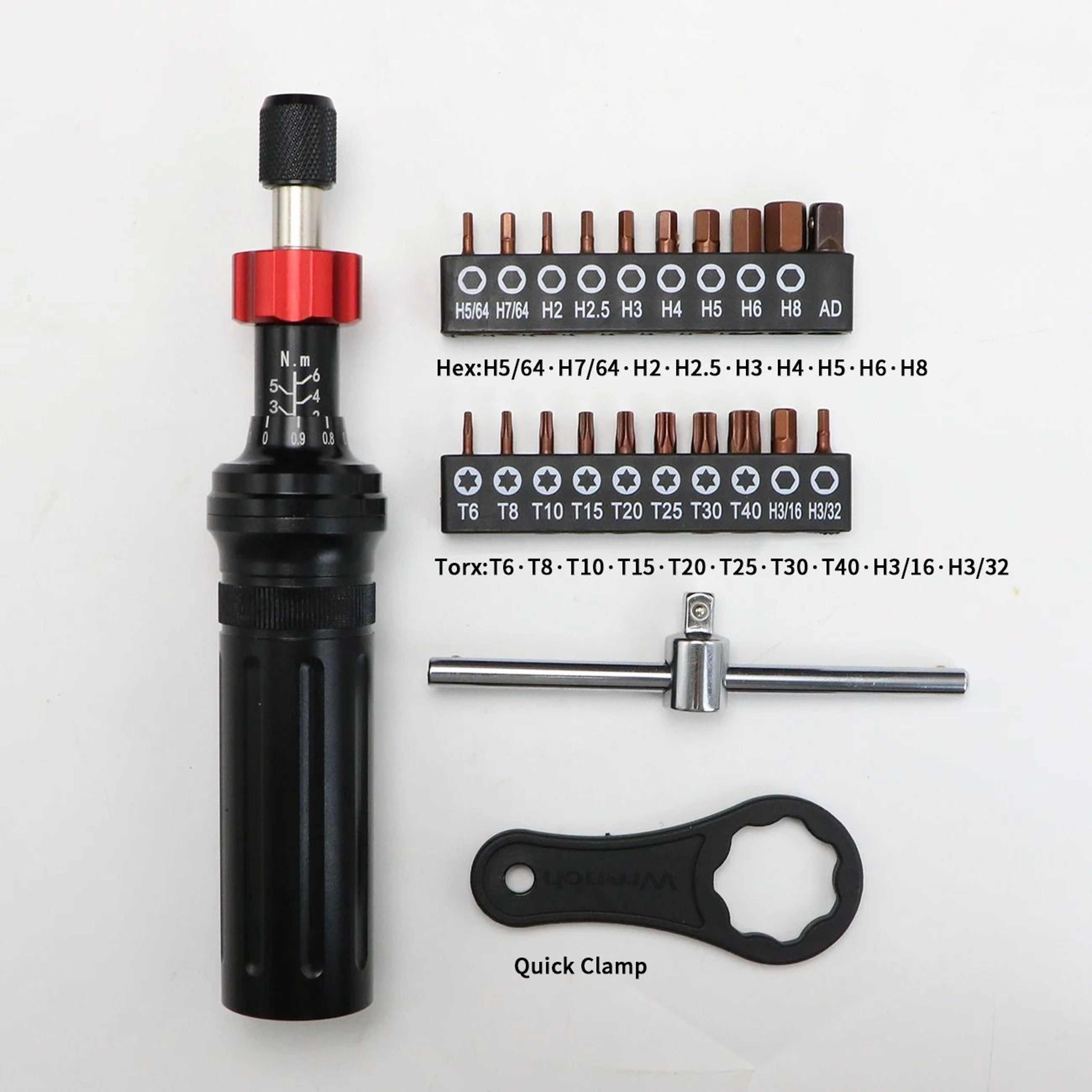 20Piece Precision Torque Screwdriver Set With Adjustable Slip Clutch 5