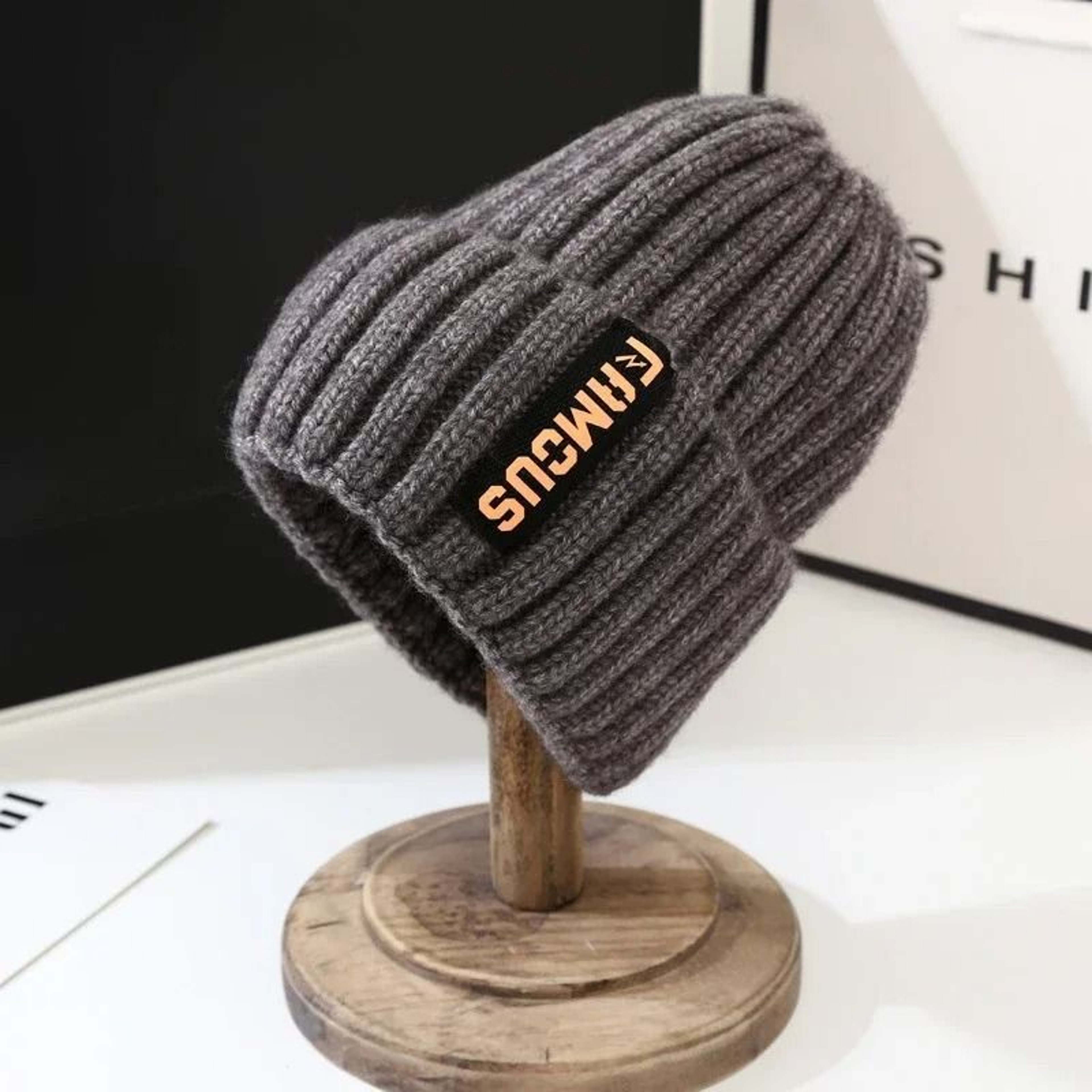 Soft Crochet Knit Beanie Winter Hat For Men And Women 6