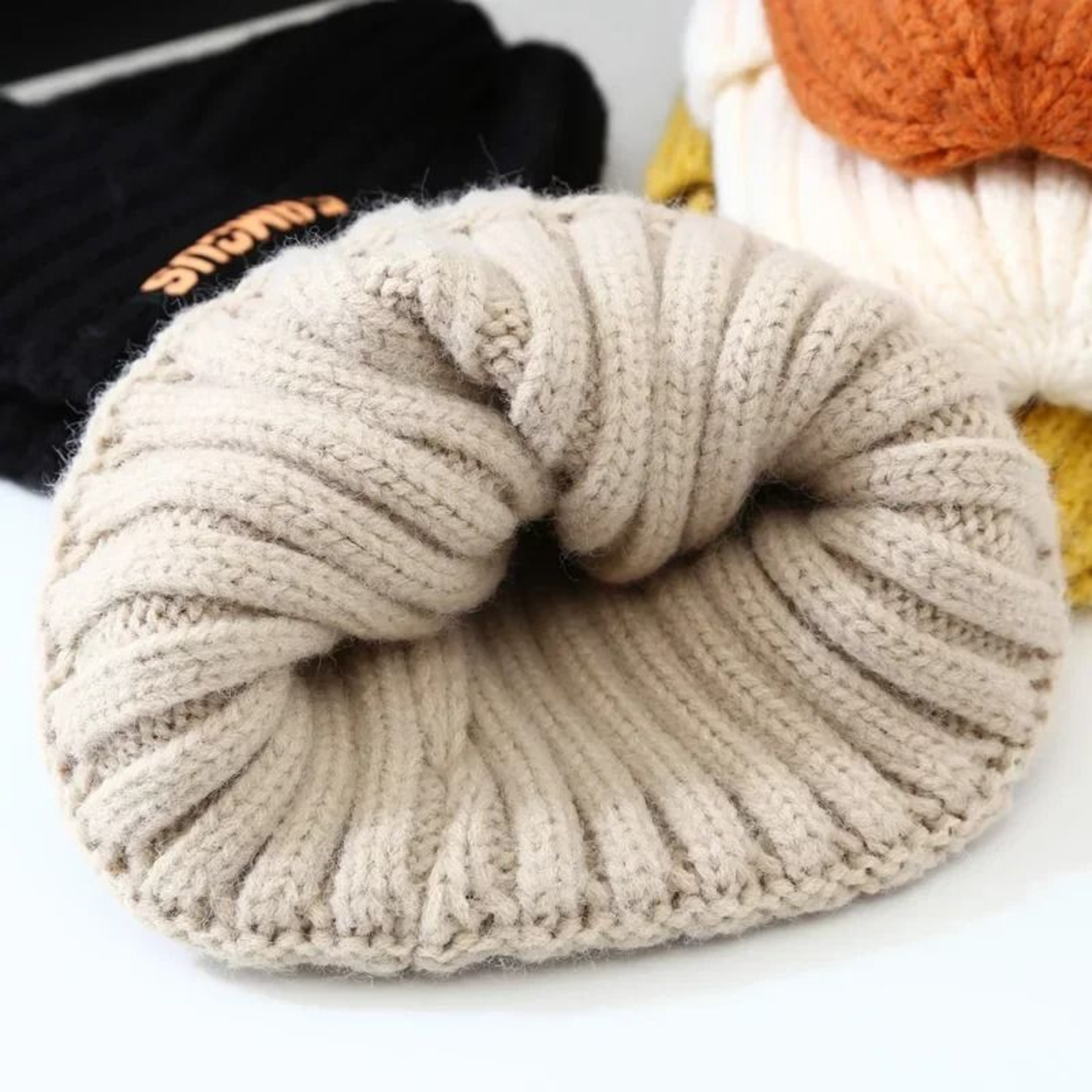 Soft Crochet Knit Beanie Winter Hat For Men And Women 9