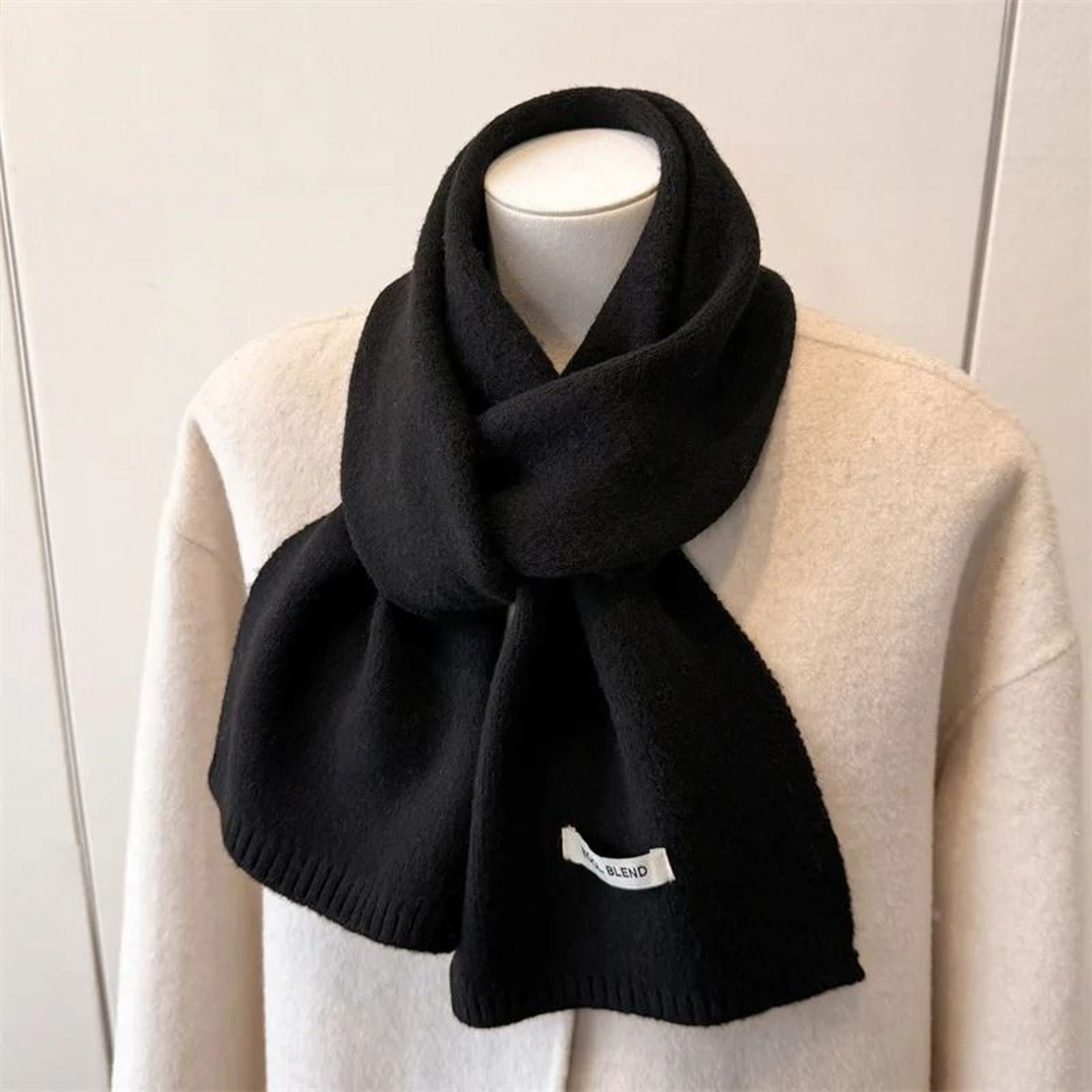 Womens Soft Knitted Winter Scarf  Korean Style Warm Neck Wrap 4