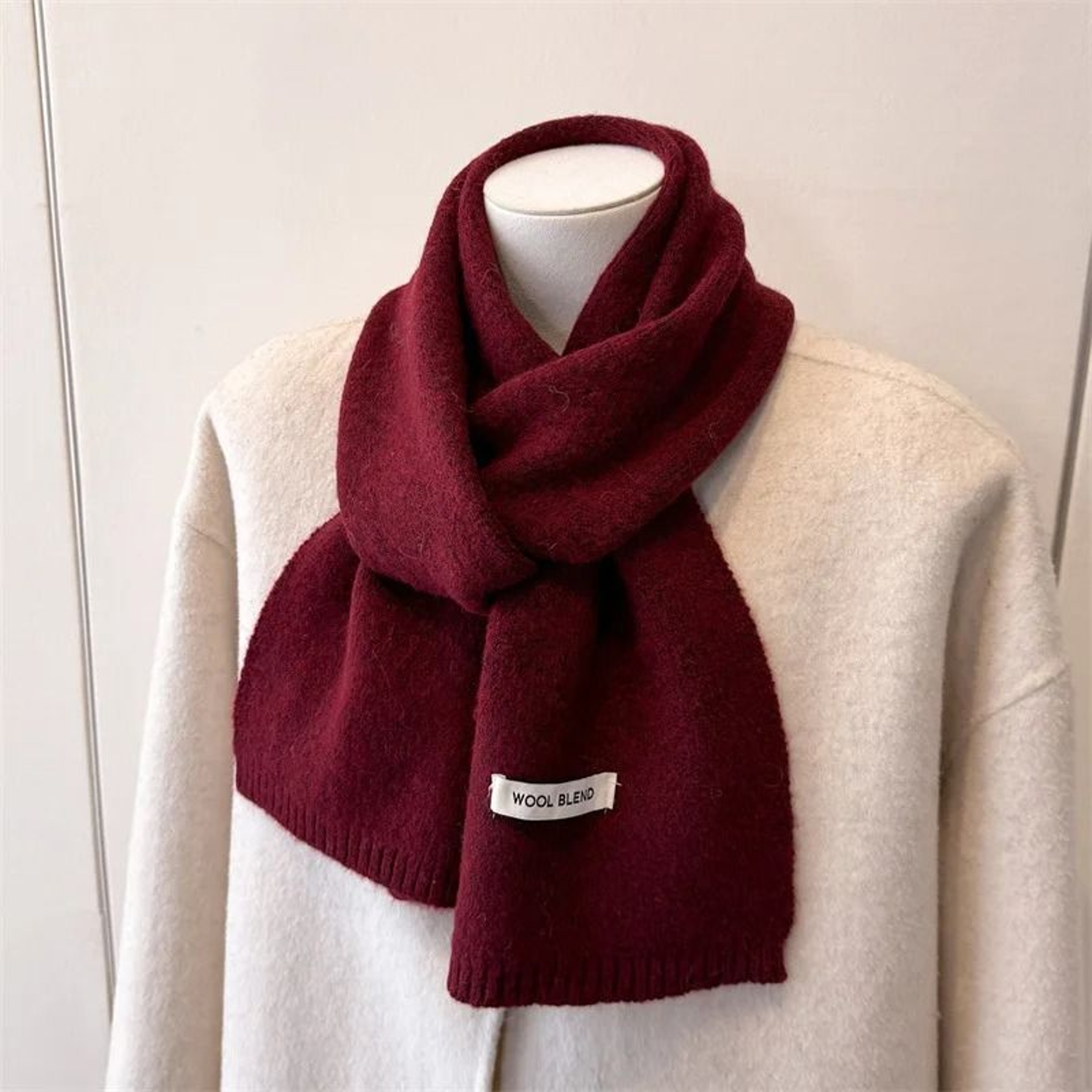 Womens Soft Knitted Winter Scarf  Korean Style Warm Neck Wrap 17