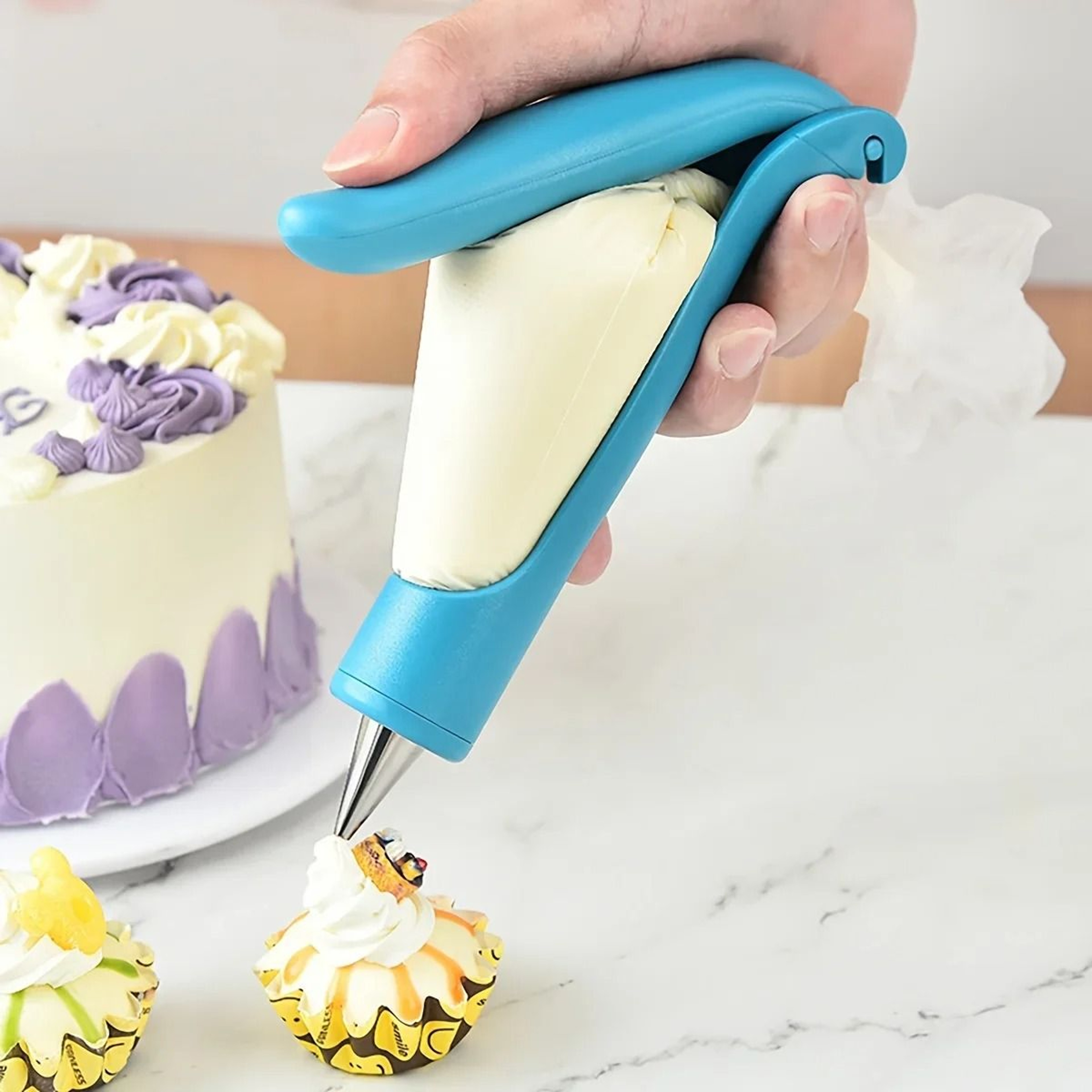 Cake Decorating Pen Tool Kit With Icing Piping Gun For Baking 6