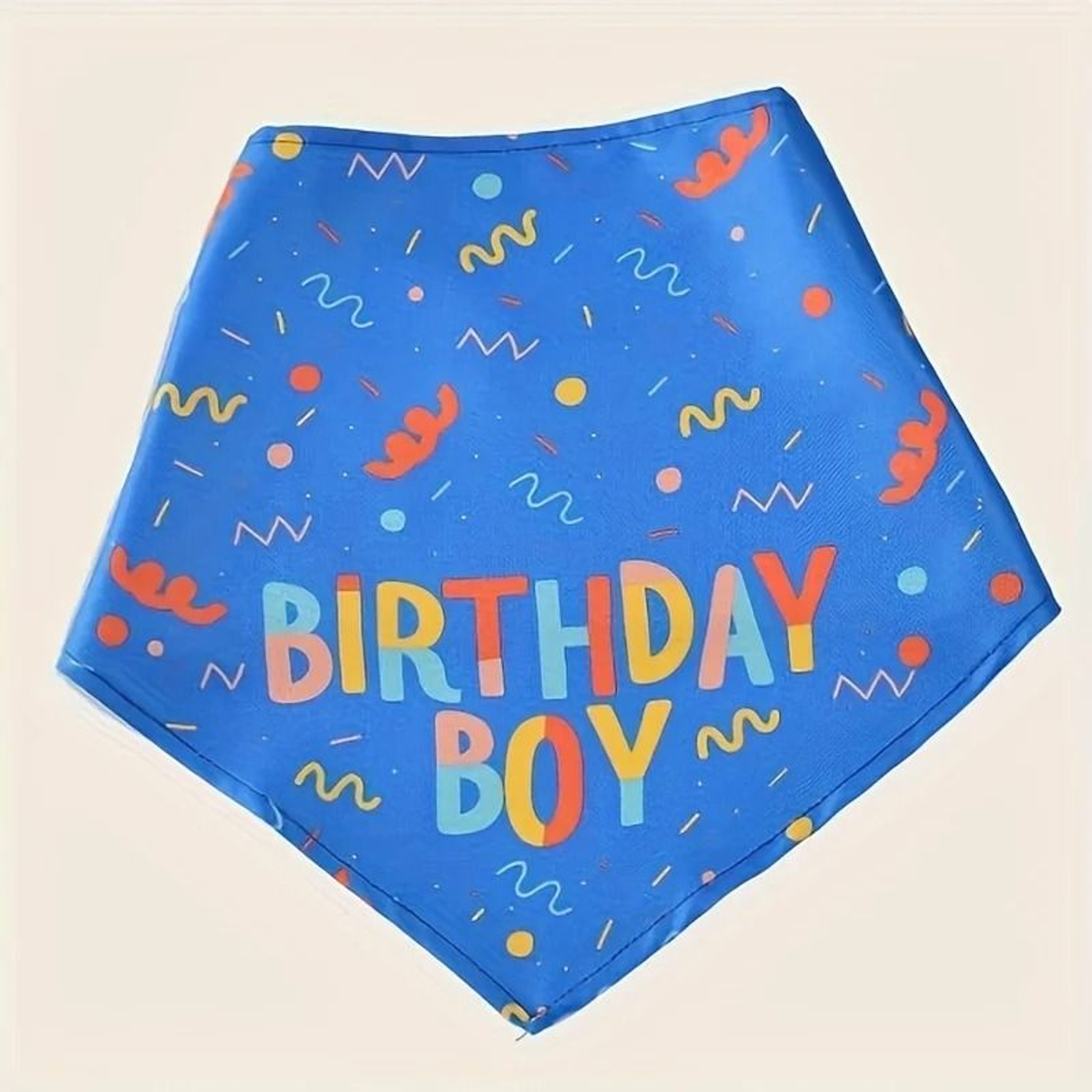 Cute Dog Birthday Bandana Bib Birthday Boy Girl Pet Party Scarf 6