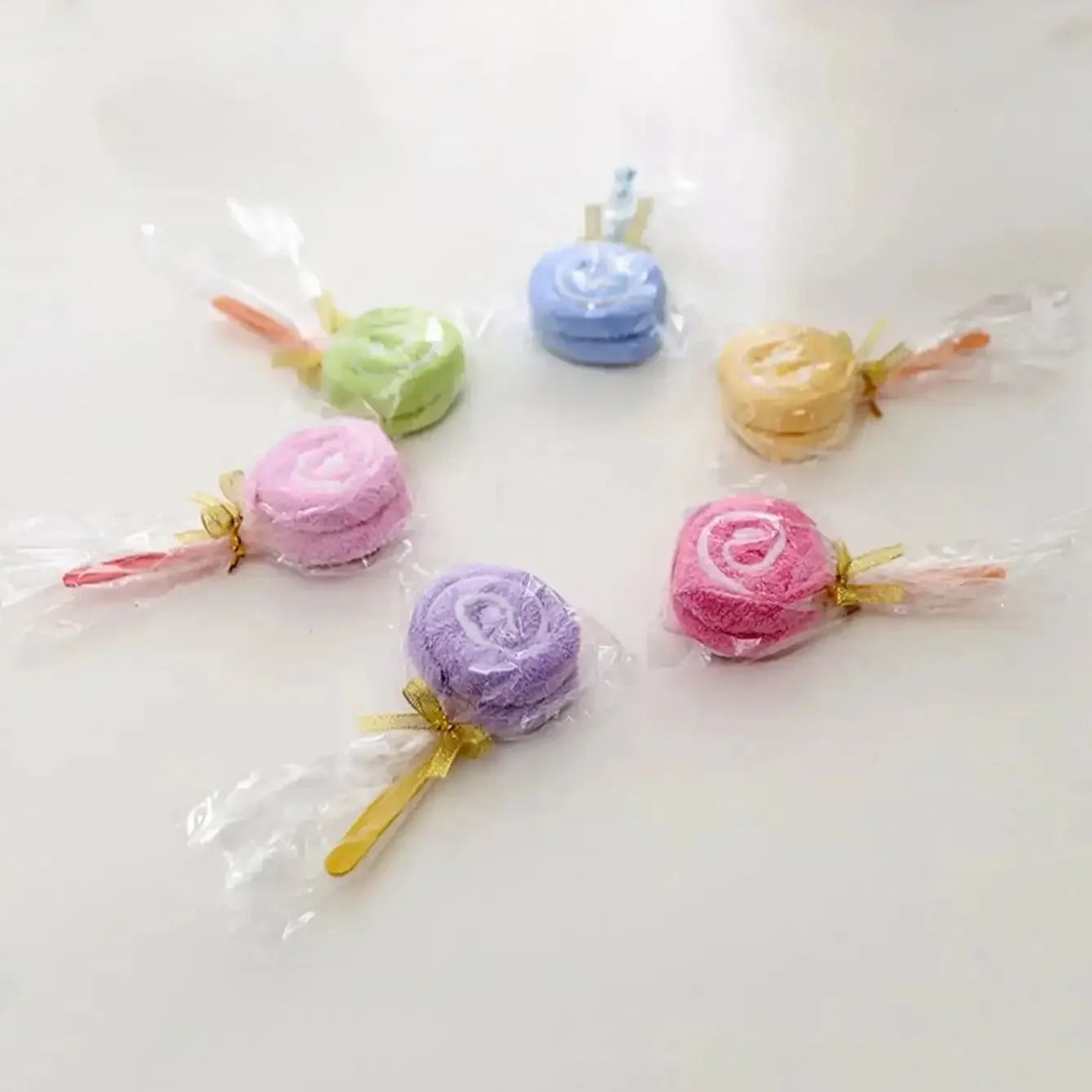 Cute Lollipop Towel Gift Set For Weddings Birthdays And Party Favors 6