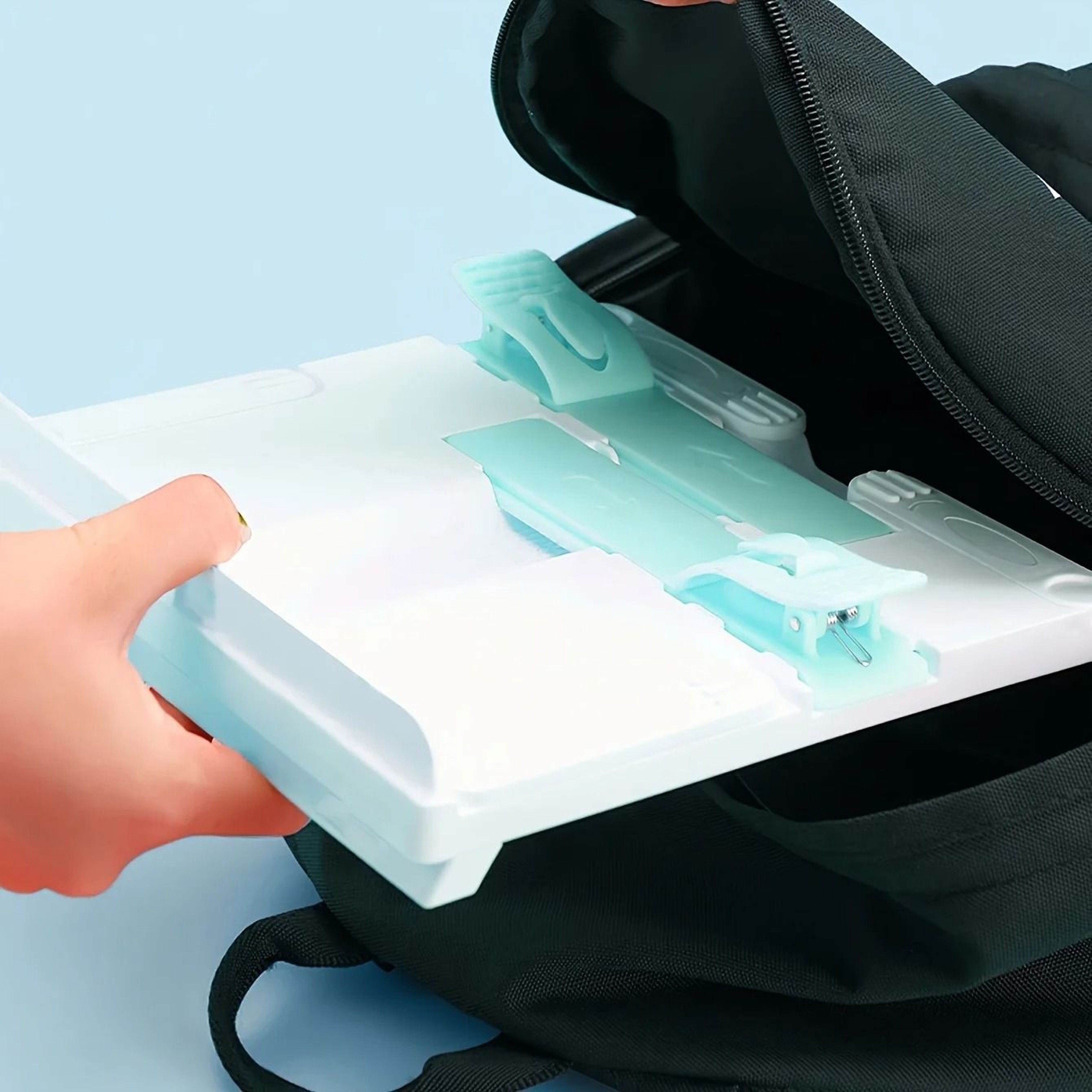 Adjustable Portable Book Stand Foldable Reading Holder For Tablets Recipes And Documents 5