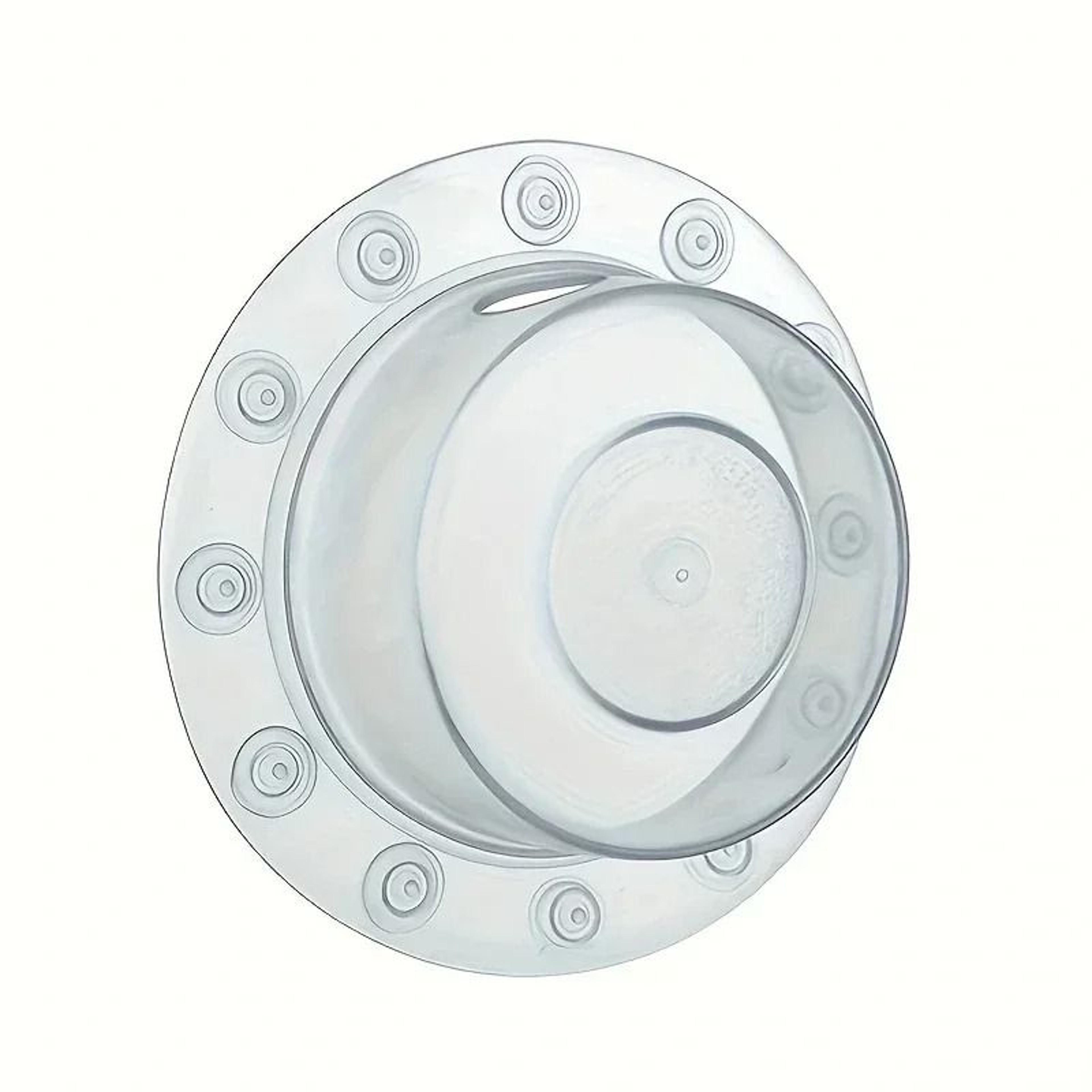Bathtub Overflow Drain Cover With Suction Cups For Deeper Relaxing Baths 2