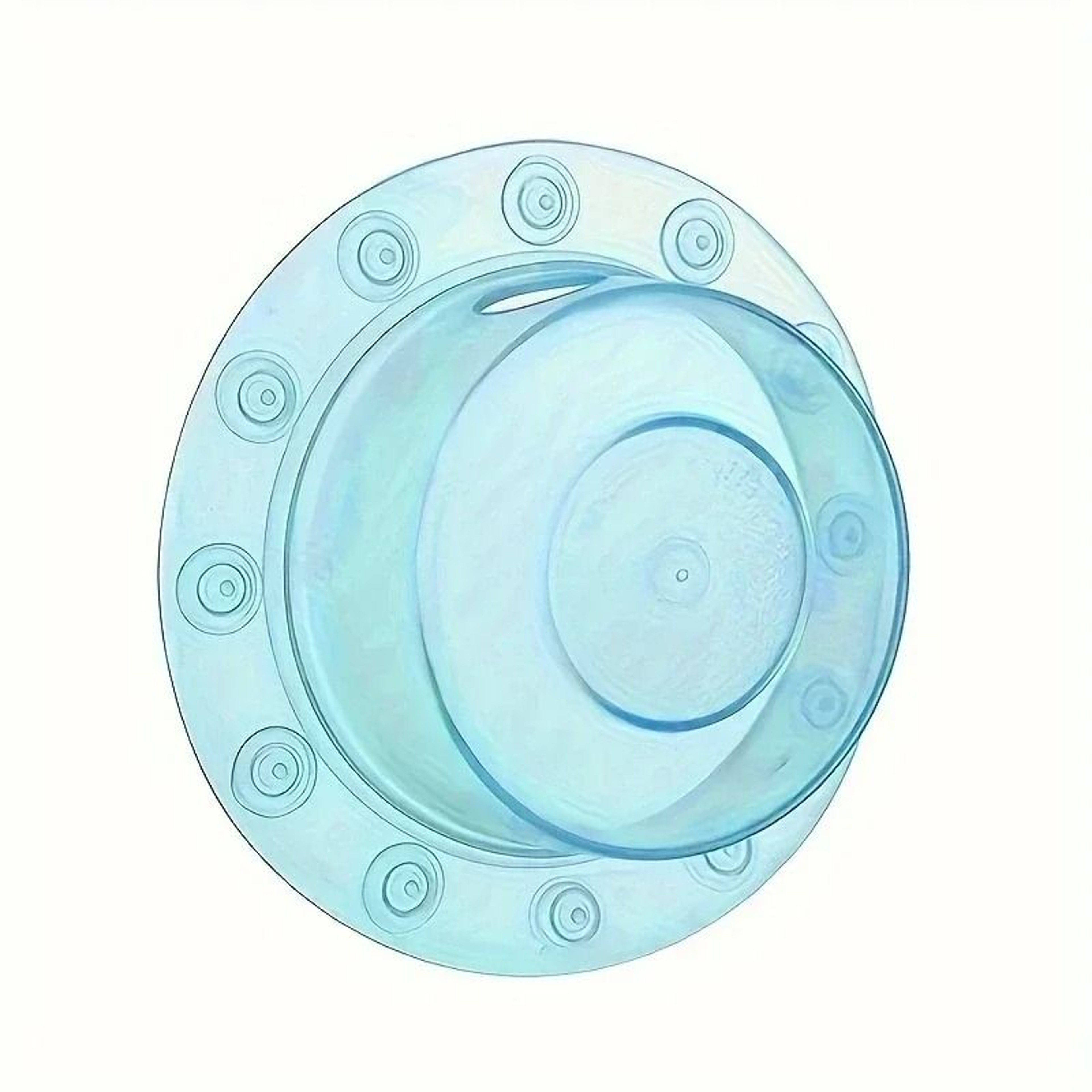 Bathtub Overflow Drain Cover With Suction Cups For Deeper Relaxing Baths 1