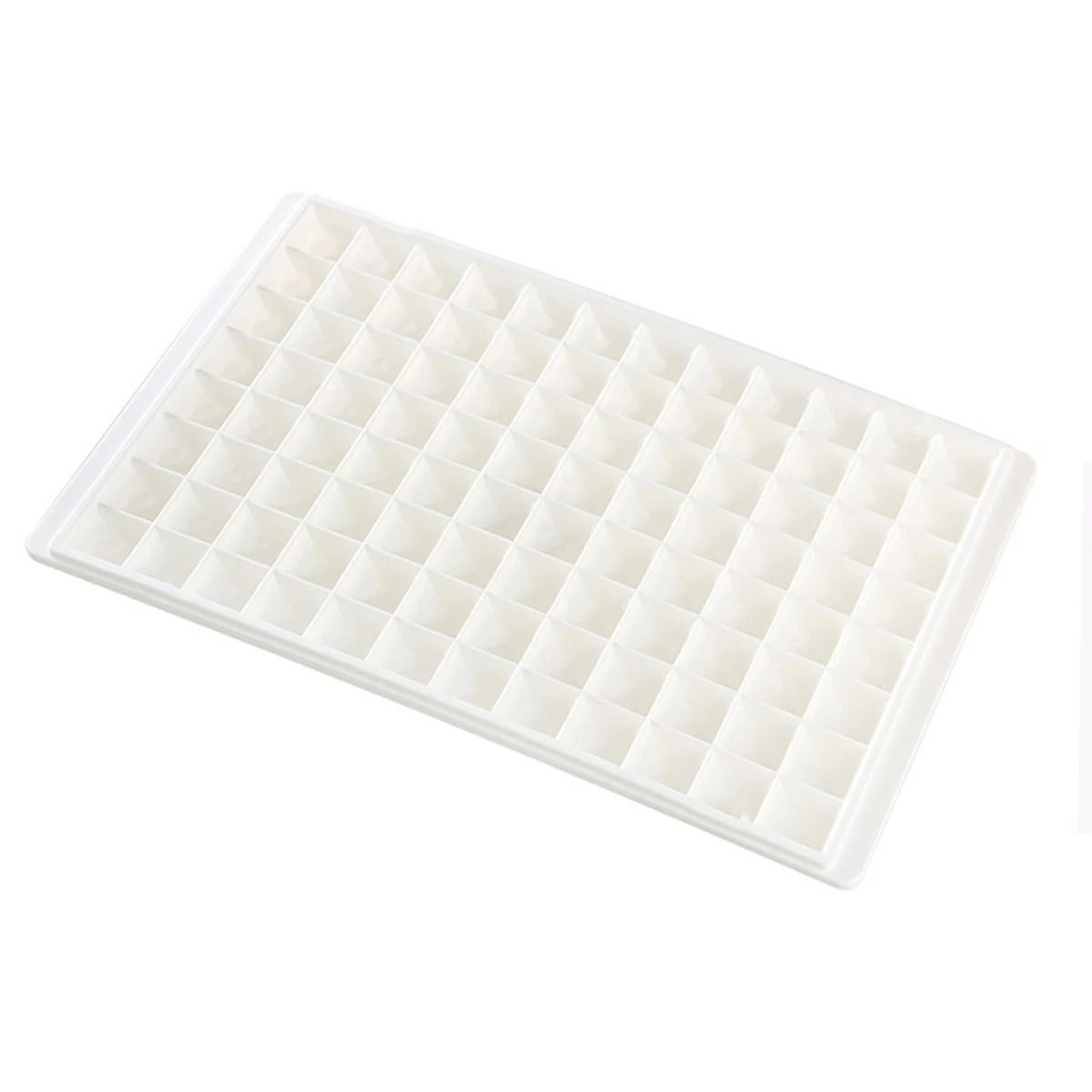 96 Mini Cube Silicone Ice Tray Reusable Foldable Mold For Refreshing Drinks 1