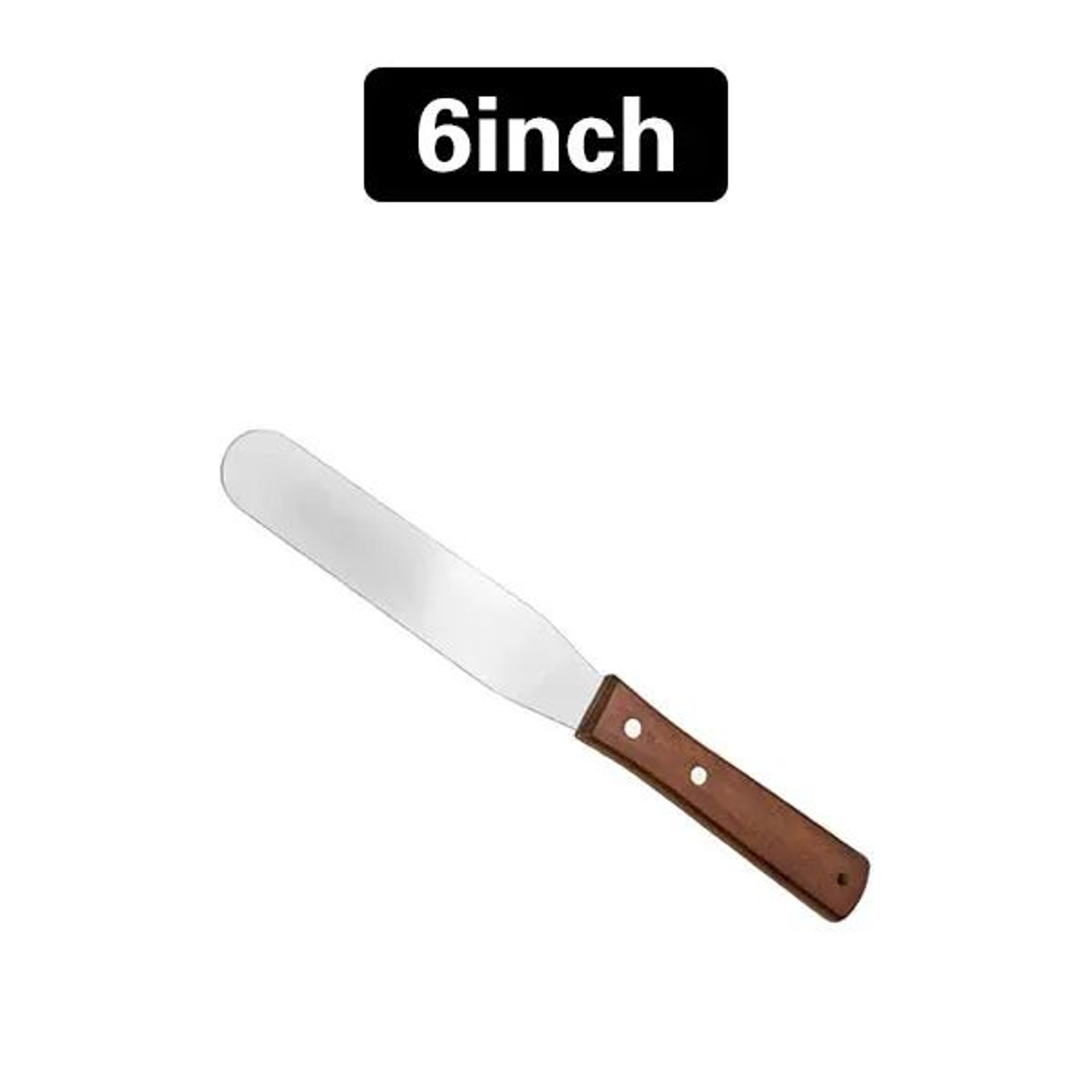 Stainless Steel Cake Icing Spatula With Wooden Handle  Professional Frosting Knife 412 Inch Options 10