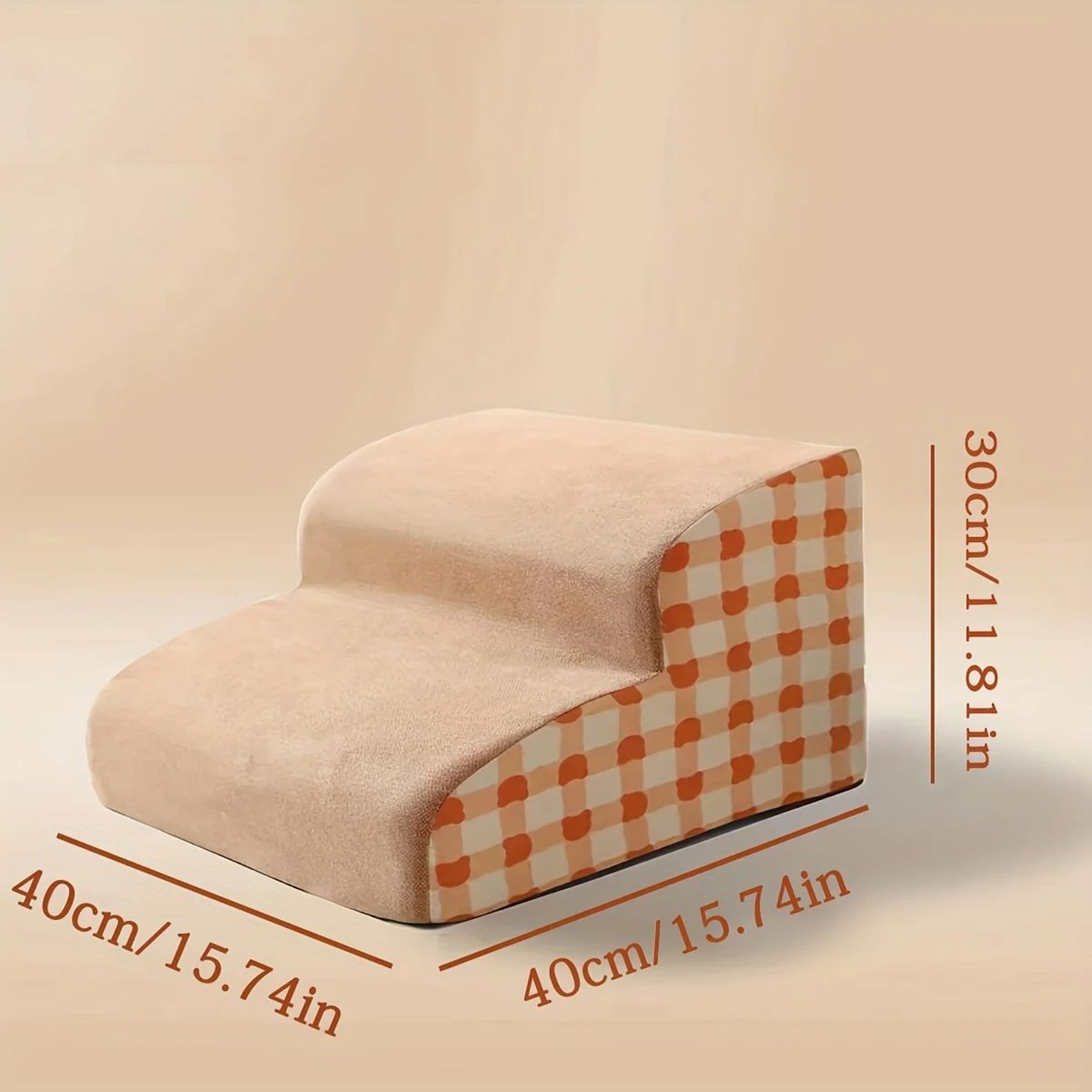 MultiLayer Pet Stairs With Cushion  Soft Climbing Steps For Dogs  Cats To Beds And Sofas 2