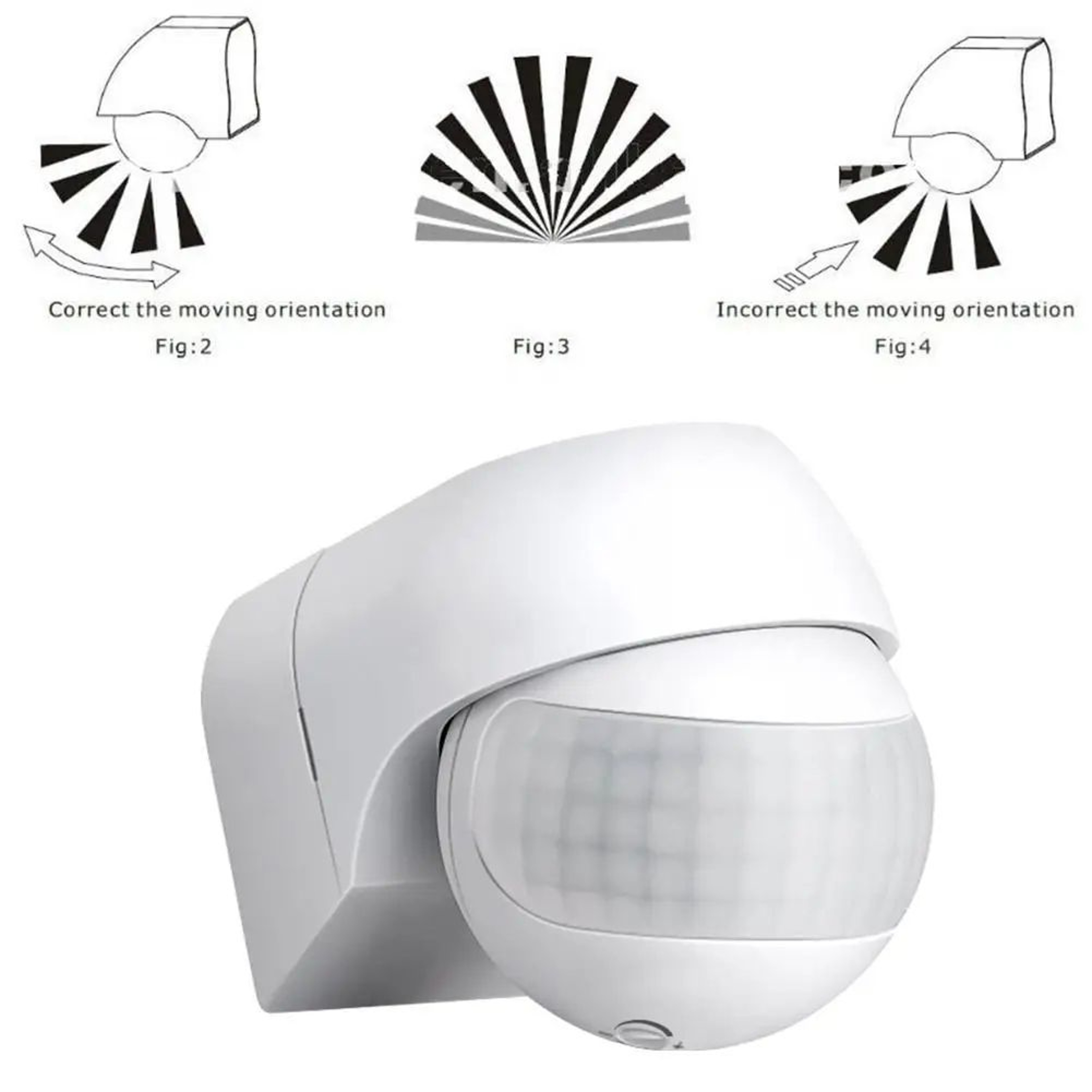 AutoSense PIR Motion Sensor Switch  180 Infrared Motion Sensor With Adjustable Timer 220240V 2
