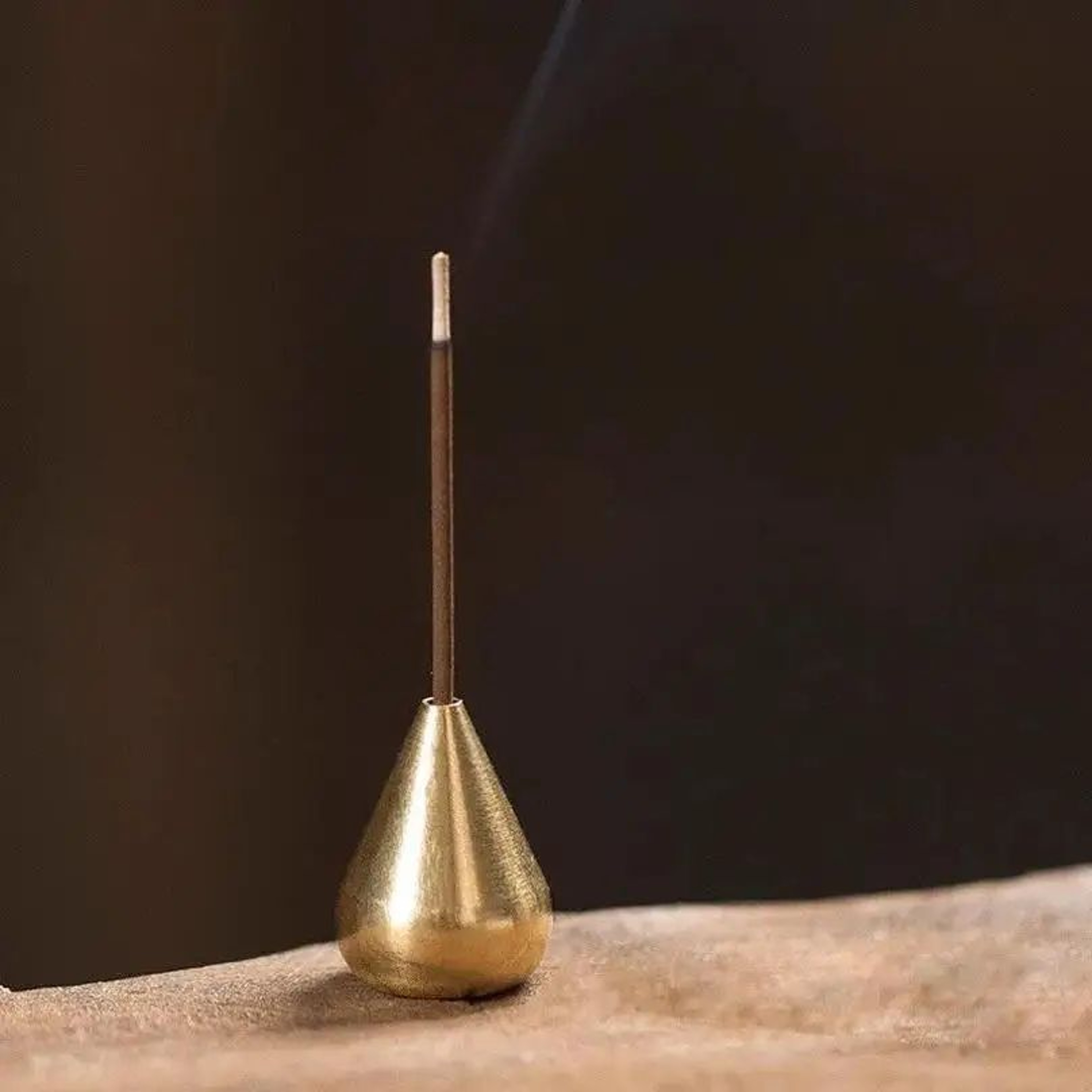 ZenGourd Pure Copper Incense Holder  GourdShaped Incense Stick Burner For Home  Meditation 1