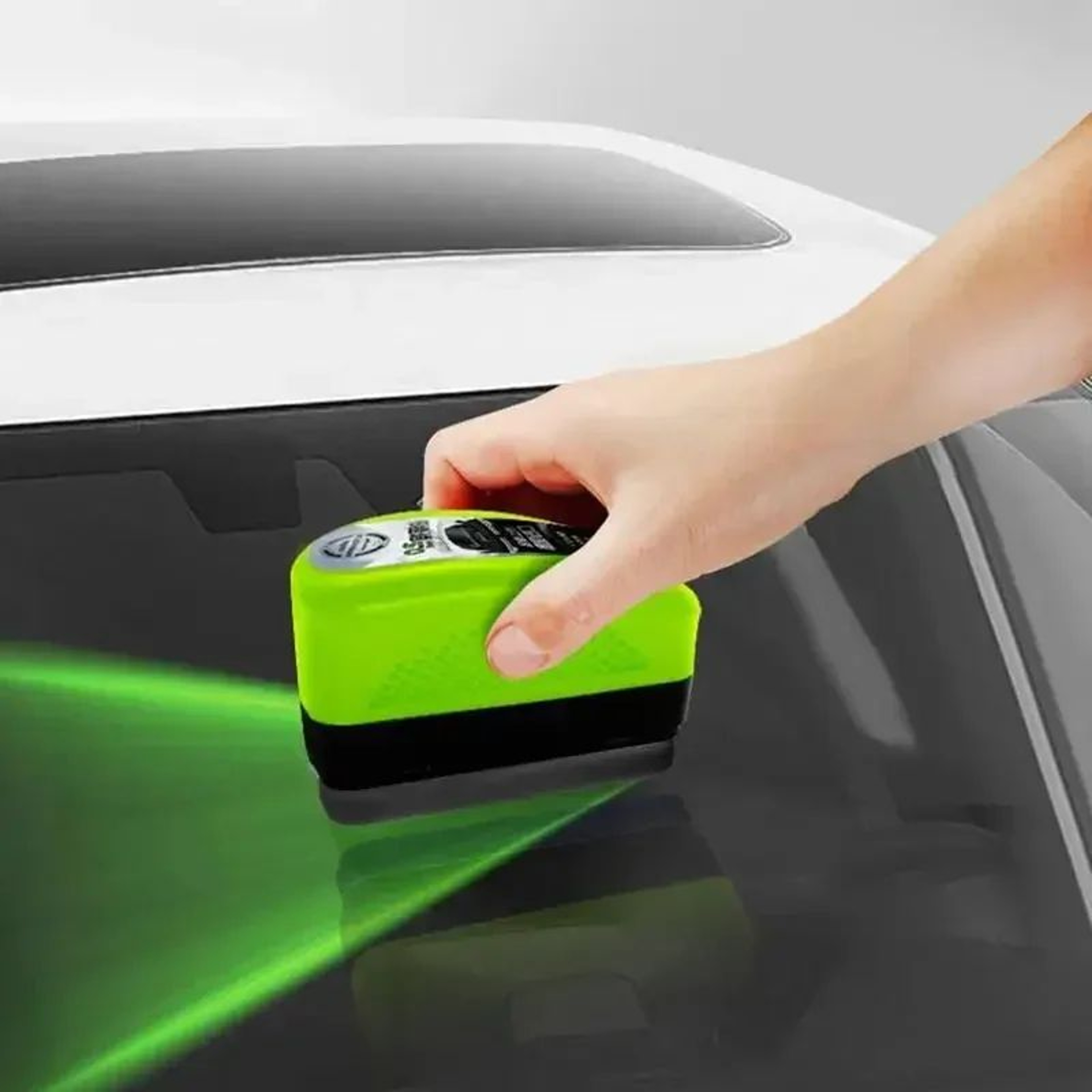 Automotive Glass Oil Film Remover Sponge  Windshield Cleaning Brush Tool 3
